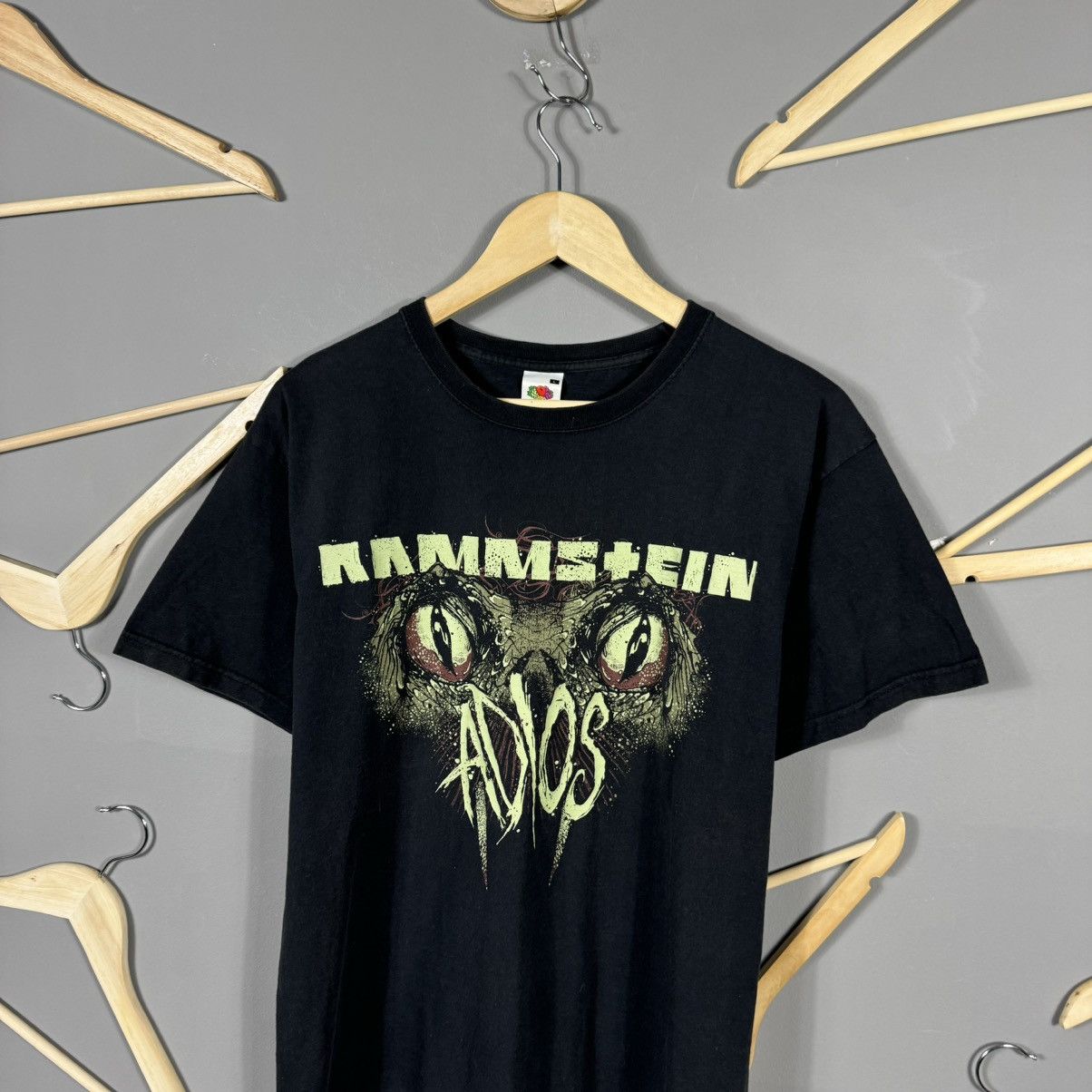 Band Tees × Vintage Rammstein Adios Band T-shirt Size US L / EU 52-54 / 3 - 4 Thumbnail