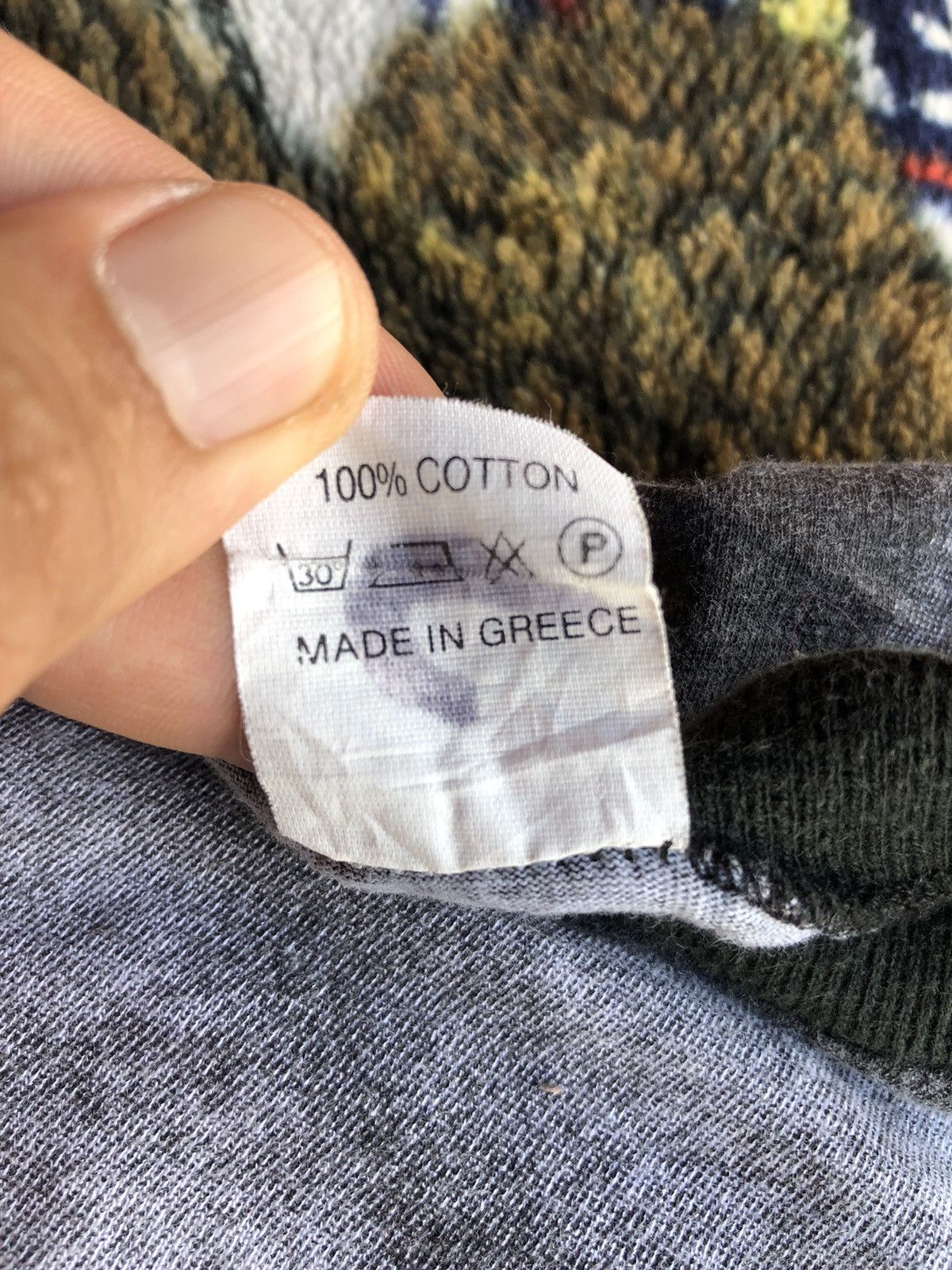 Vintage Vintage Overprint Art Made in Greece Shirt Tee Rare Size US M / EU 48-50 / 2 - 13 Thumbnail