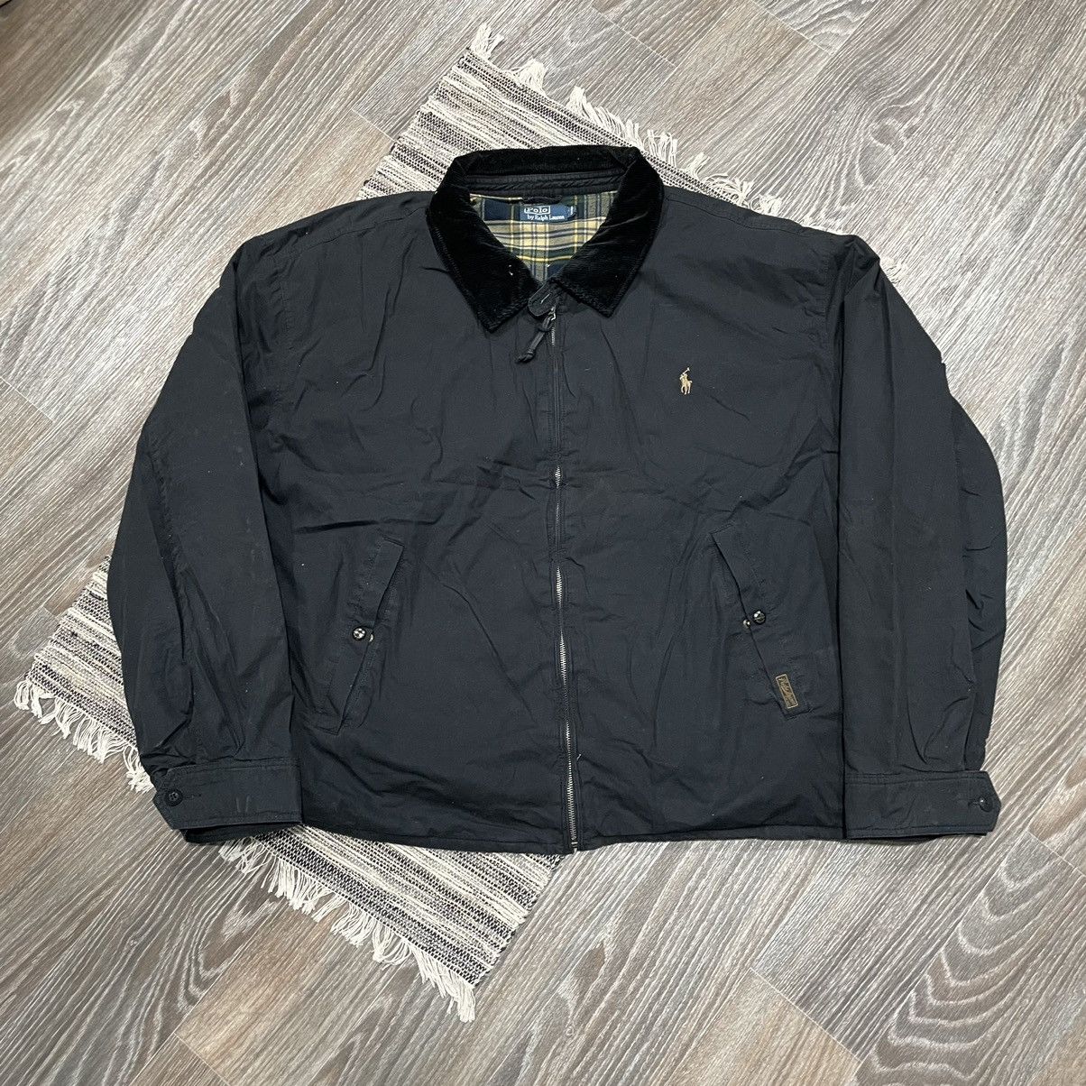 image of Polo Ralph Laurent 90's Old Money Mercer Jacket Coat Blazer Rr in Black, Men's (Size XL)