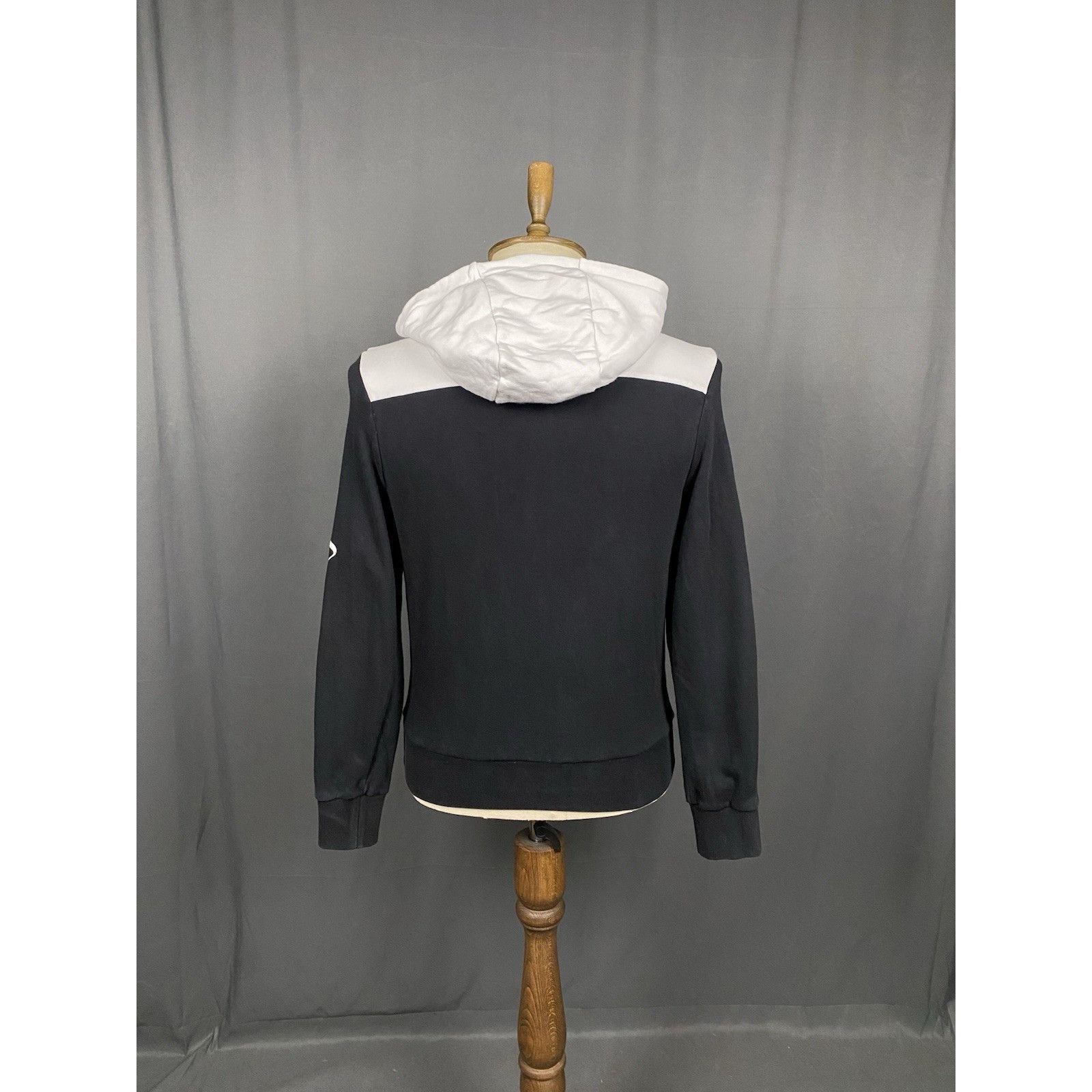 Canali Canali Big Logo Men's Black Full Zip Hoodie Sweater Size 46 Size US S / EU 44-46 / 1 - 7 Thumbnail