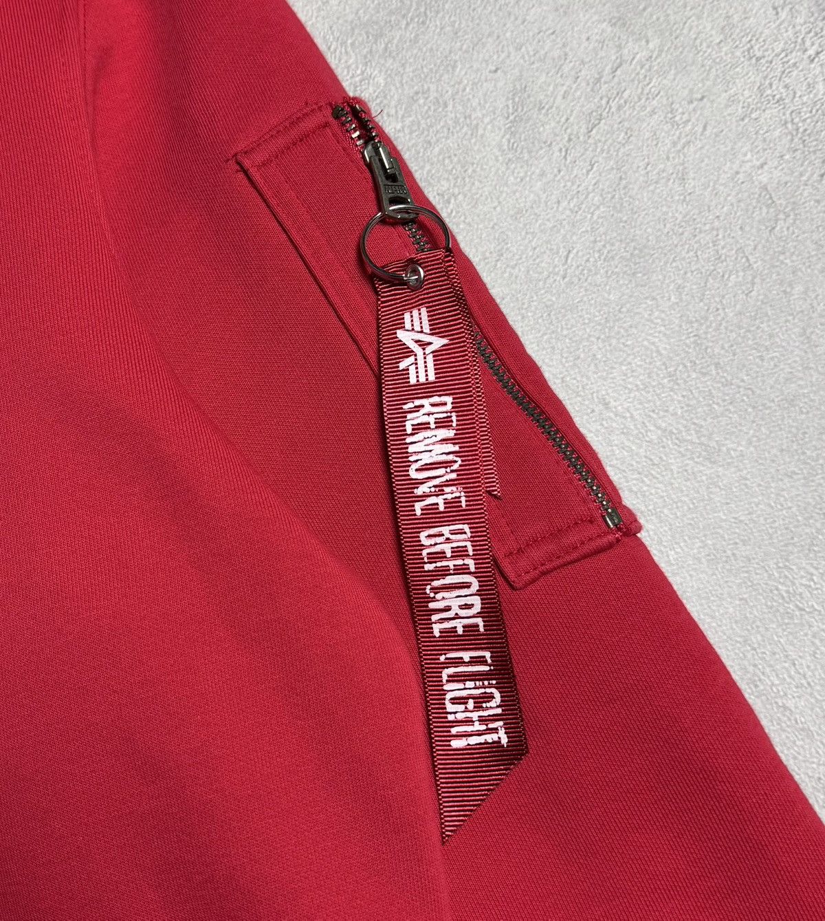 Alpha Industries Alpha Industries Big Logo Cotton Hoodie Red size L Size US L / EU 52-54 / 3 - 8 Thumbnail