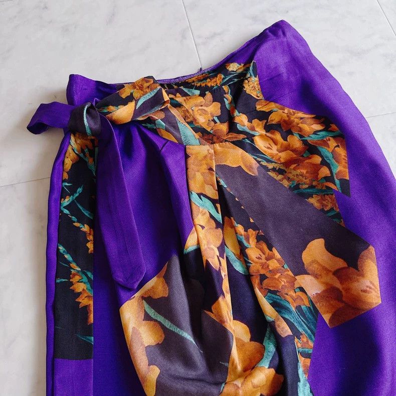 Dries Van Noten dries van noten Flower-shaped skirt Size 31" - 2 Thumbnail