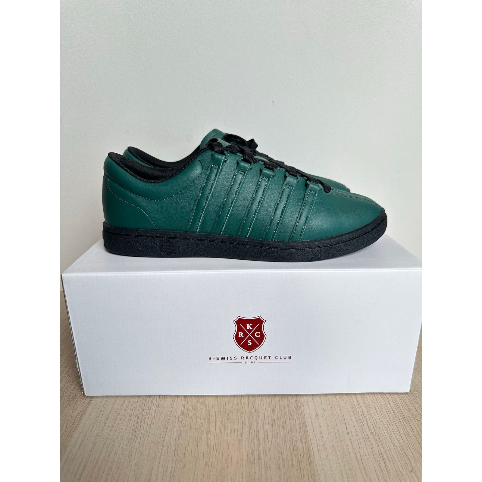 K-Swiss K-Swiss x Anwar Carrots Classic 66 Green Sneaker -Size 7.5M Size US 7.5 / EU 40-41 - 1 Thumbnail