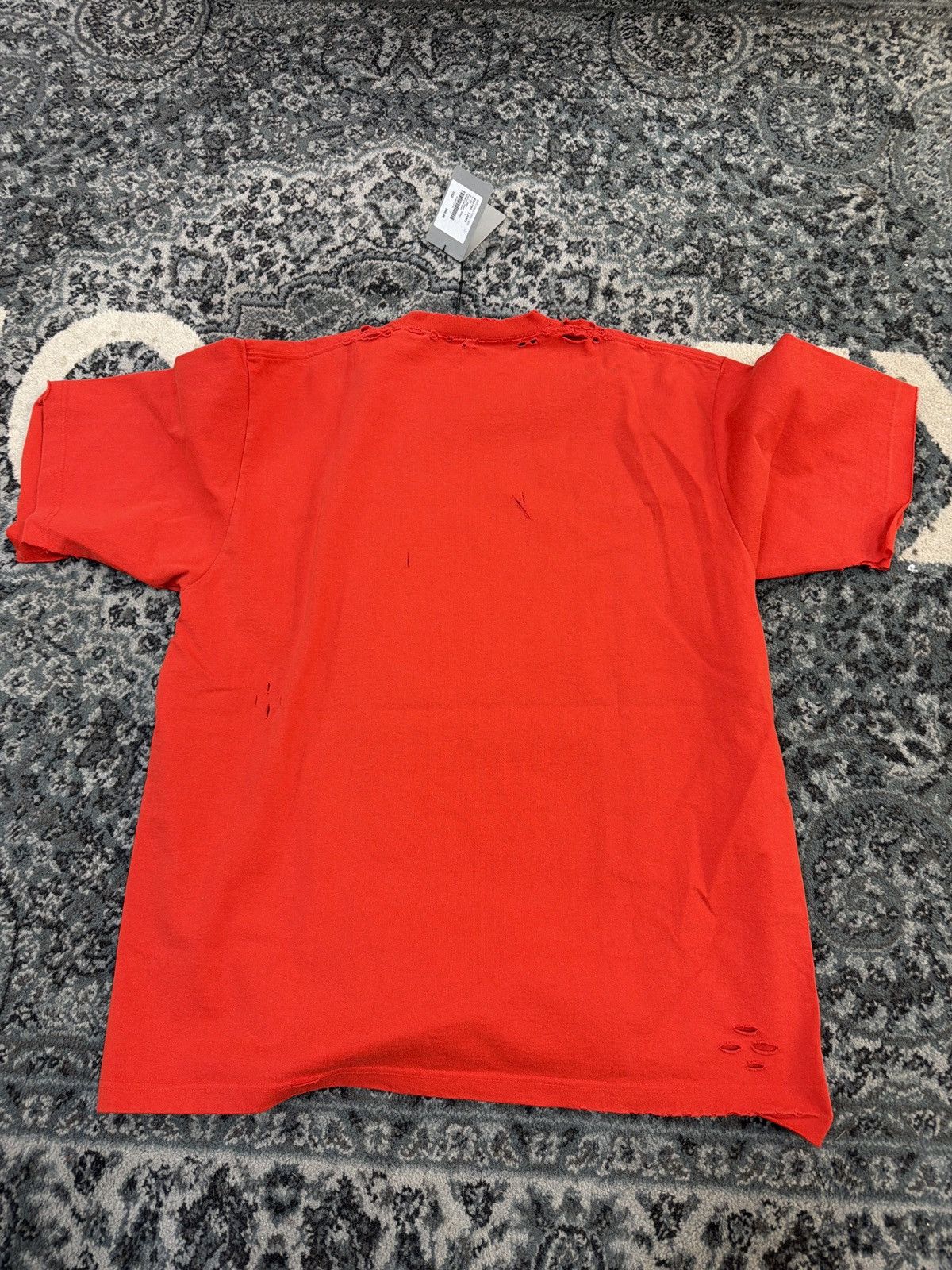 Balenciaga Balenciaga denma name tag t shirt red Size US S / EU 44-46 / 1 - 2 Thumbnail