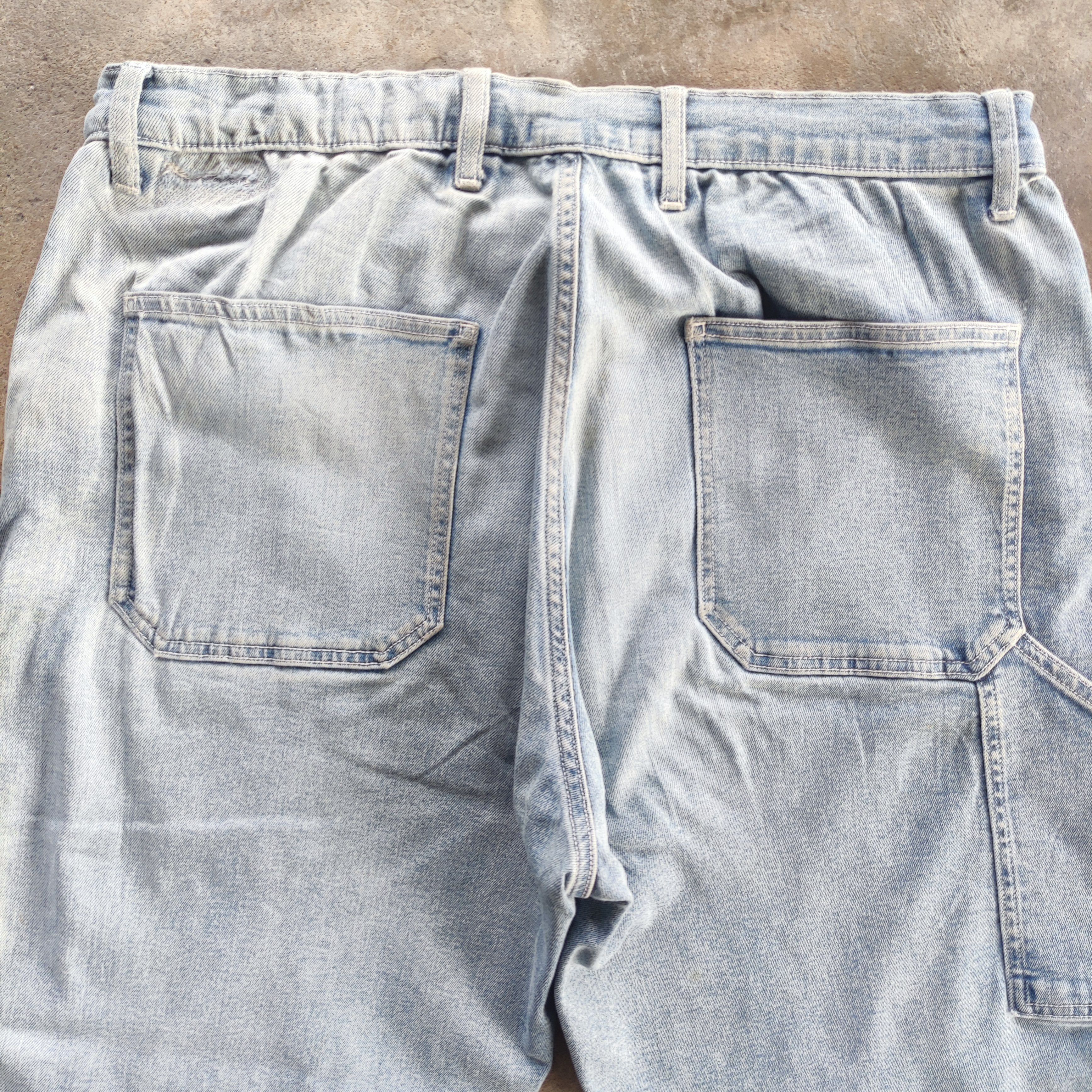 Japanese Brand Vintage Japanese Brand Buggy Jeans Faded Ripped Pants Size US 38 / EU 54 - 9 Thumbnail