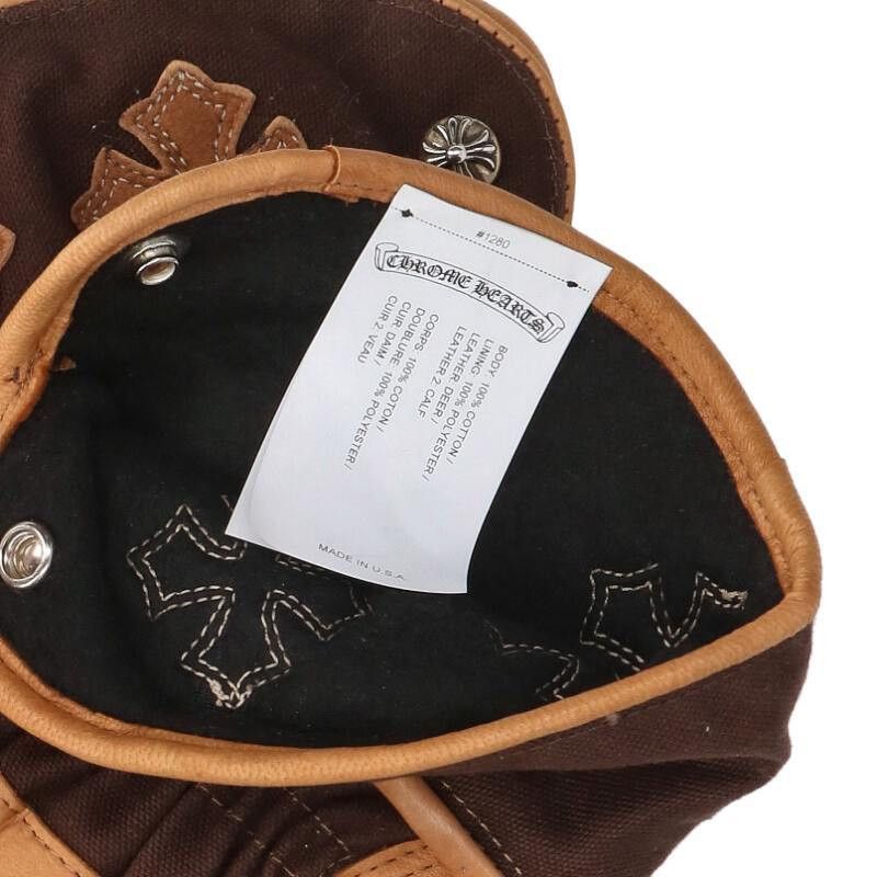 Chrome Hearts Chrome Hearts GLOBE CH Plus Leather Gloves Size ONE SIZE - 3 Thumbnail