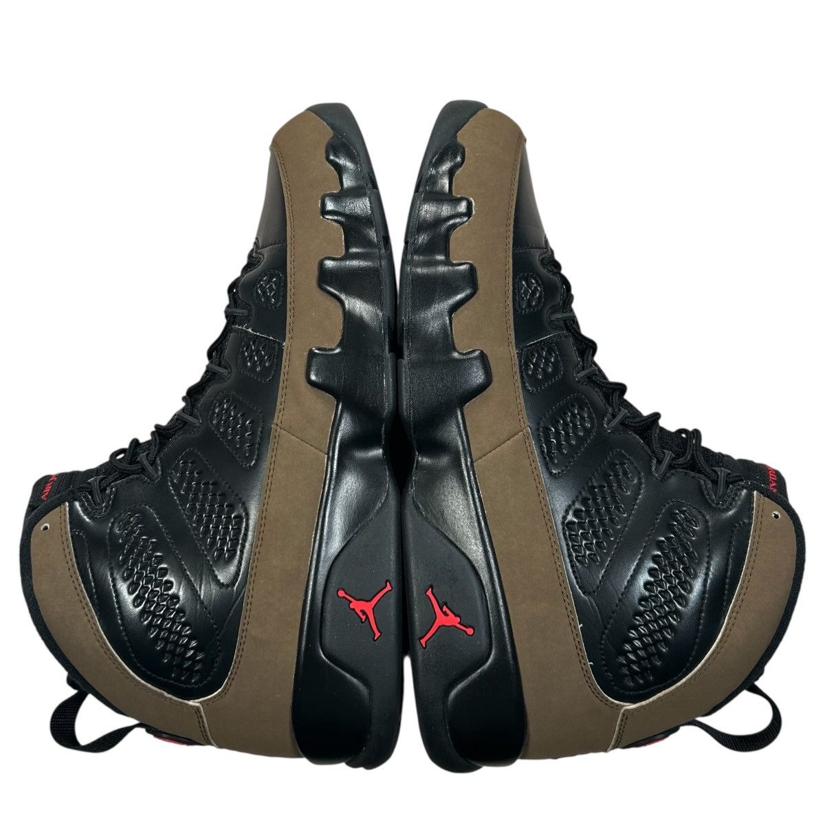 Jordan Brand Air Jordan 9 Retro Olive Black Varsity Red 2012 Sneakers Size US 11 / EU 44 - 3 Thumbnail