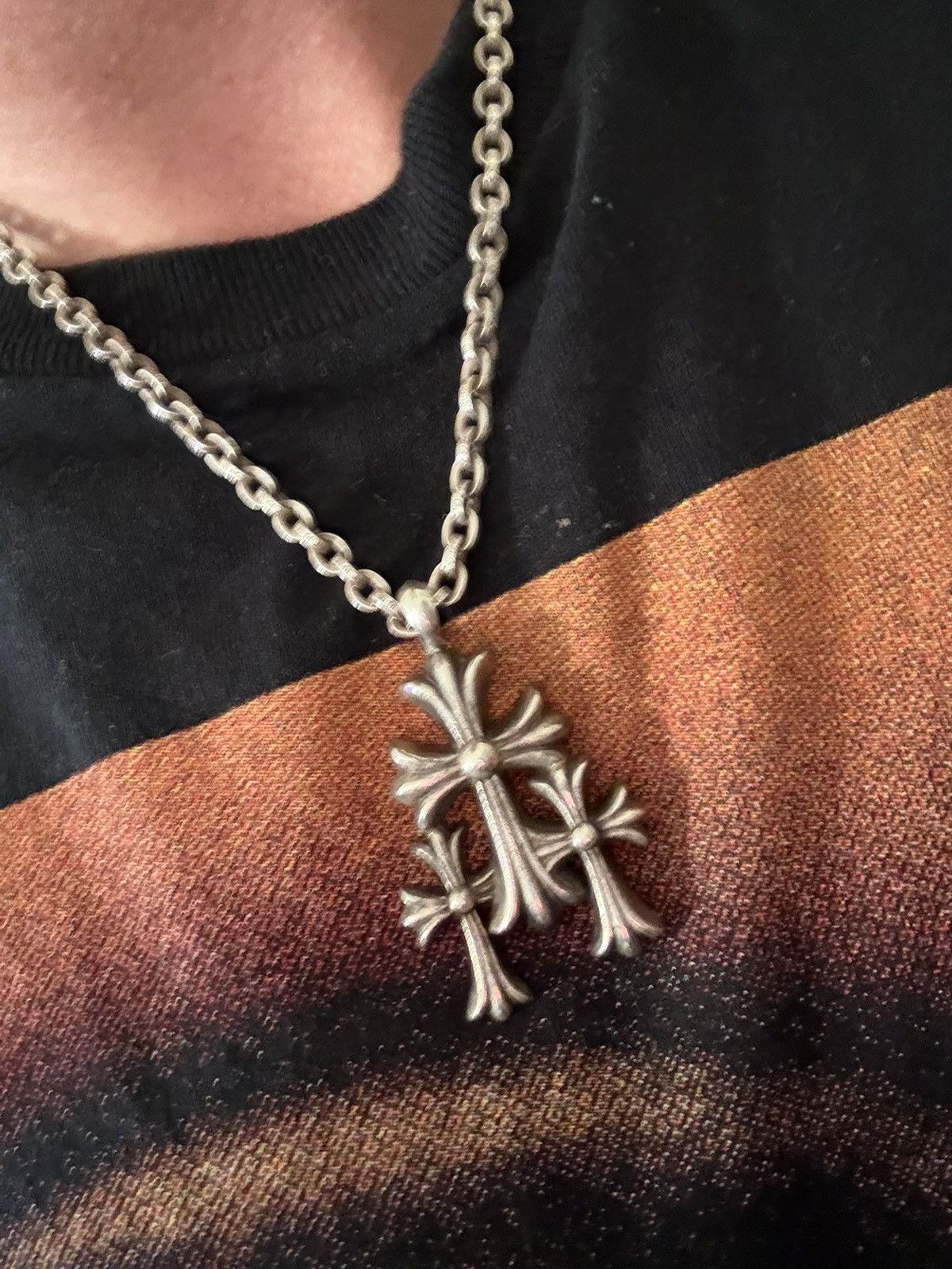 Chrome Hearts Chrome Hearts Triple Cross Pendant Size ONE SIZE - 7 Thumbnail