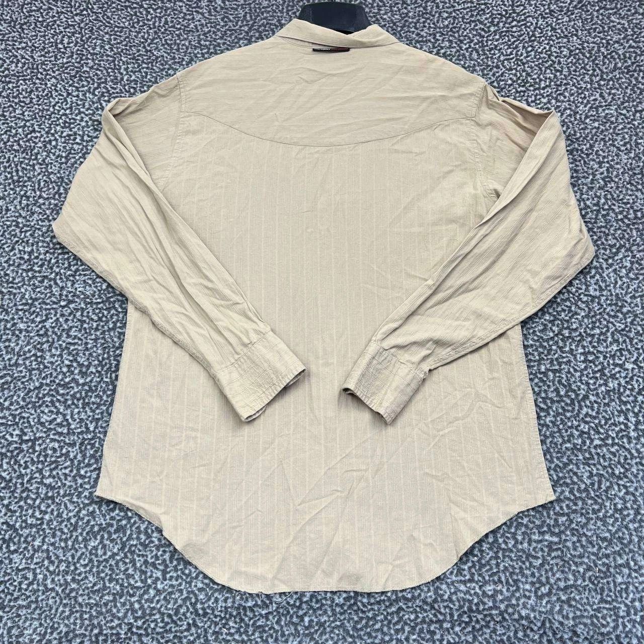 Independent Truck Co. Independent Shirt Men Striped Button Up Long Sleeve L Size US L / EU 52-54 / 3 - 2 Thumbnail