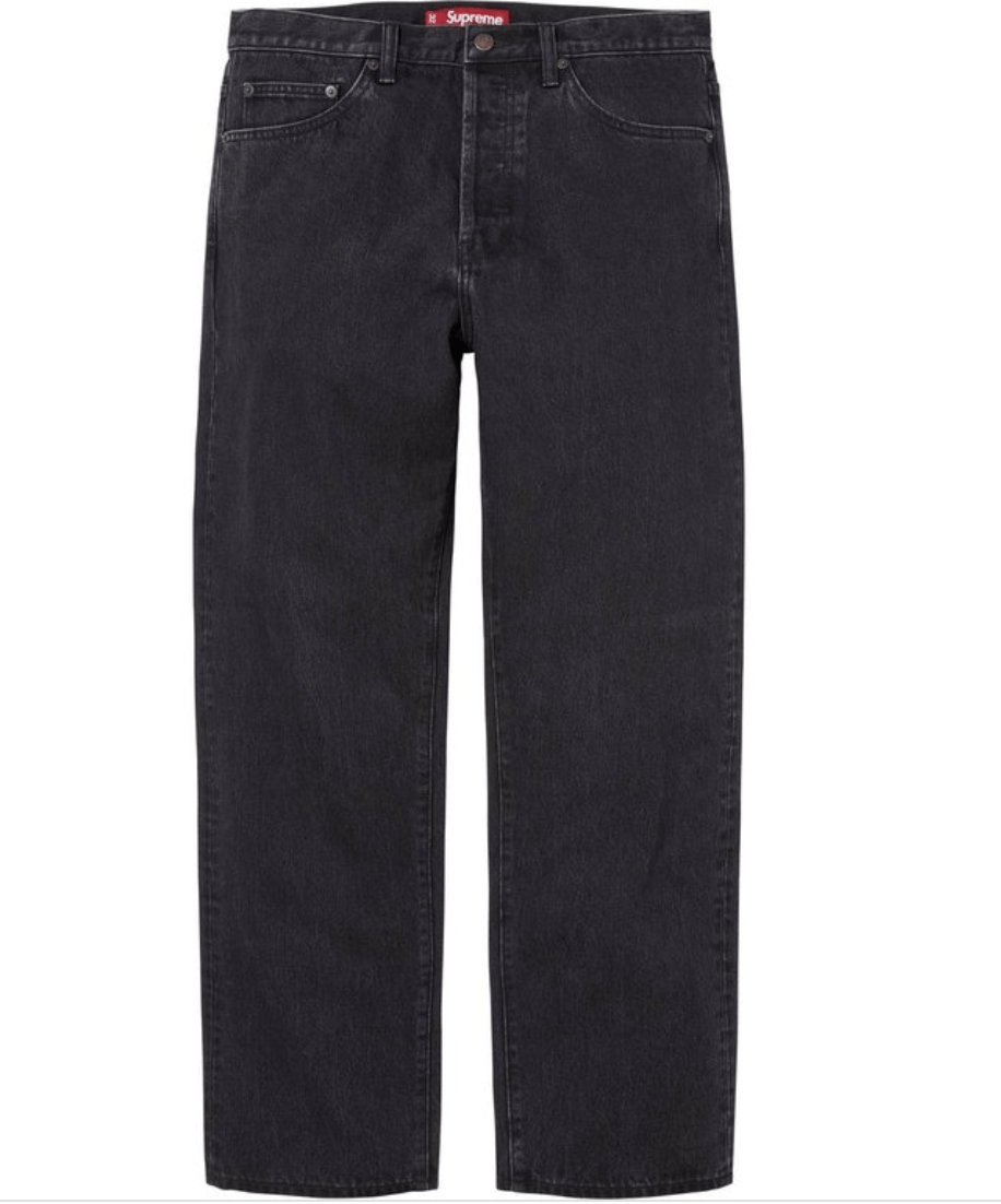 Supreme The Crow Regular Jean White size 30 Brand New | Grailed