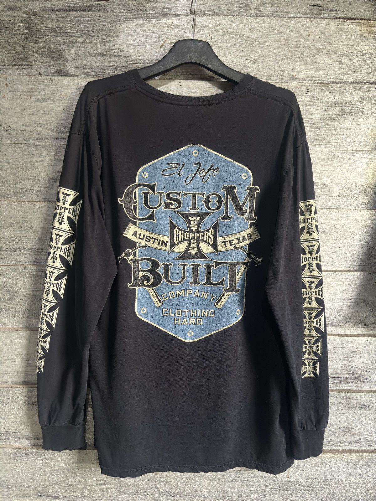 Vintage × West Coast Choppers vintage West Coast Copper Longsleeve Tshirt Size US L / EU 52-54 / 3 - 1 Thumbnail