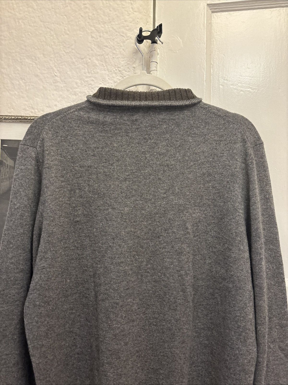 Neiman Marcus Neiman Marcus Cashmere Quarter-Zip Pullover Sweater Size US M / EU 48-50 / 2 - 5 Thumbnail