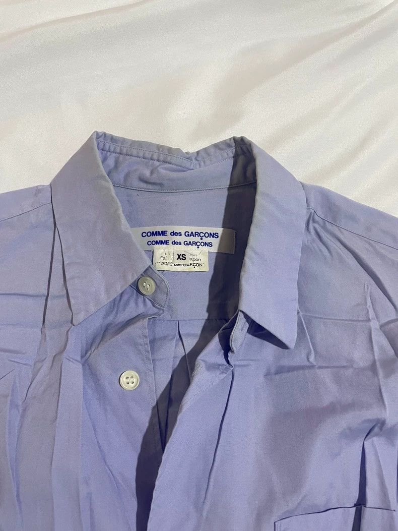 Comme des Garcons Comme Des Garcons Cotton Blue Shirt Size XS / US 0-2 / IT 36-38 - 3 Thumbnail