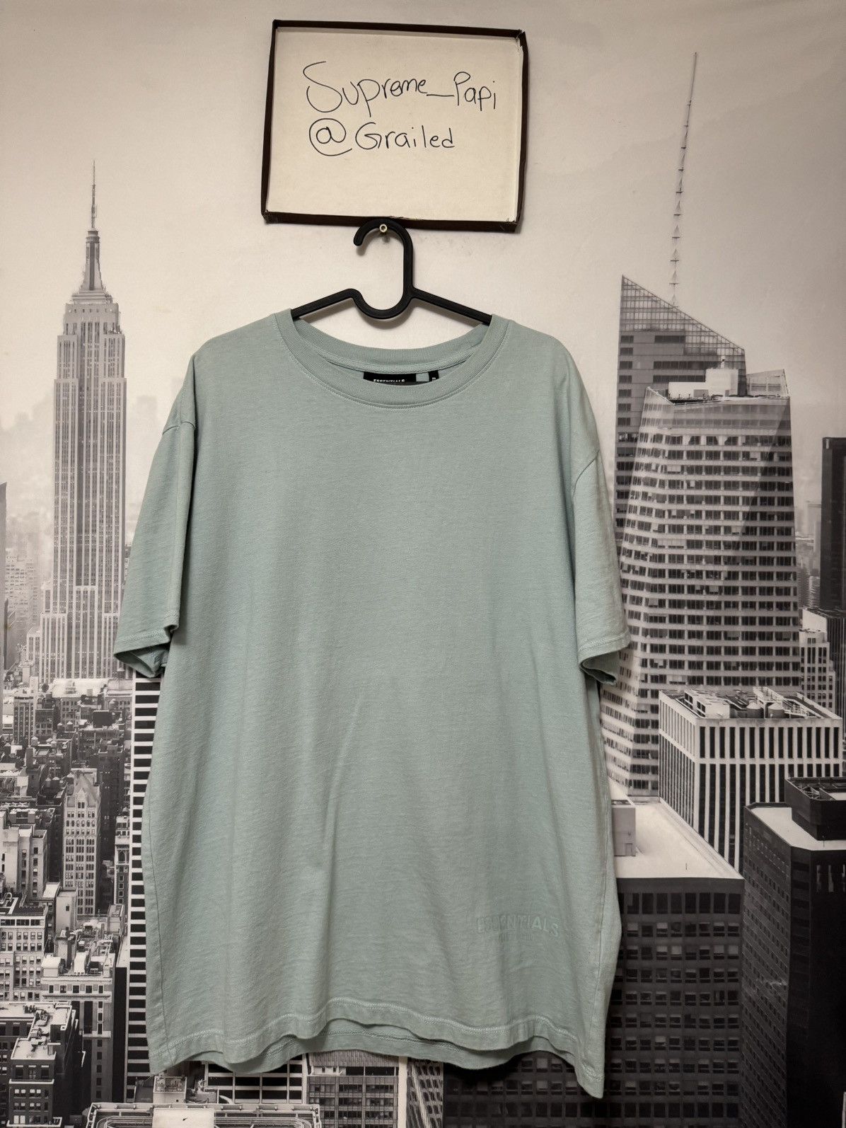 Fear of God OG Fear of God Essentials Boxy 3M Logo Tee Blue SZ Small 🔥 Size US S / EU 44-46 / 1 - 3 Thumbnail