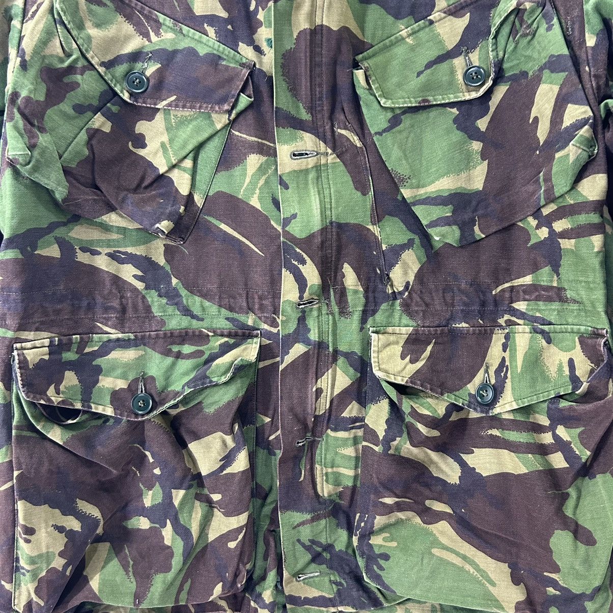 Vintage Vintage 1960s British Army Smock Combat DPM Camouflage Field Size US L / EU 52-54 / 3 - 3 Thumbnail