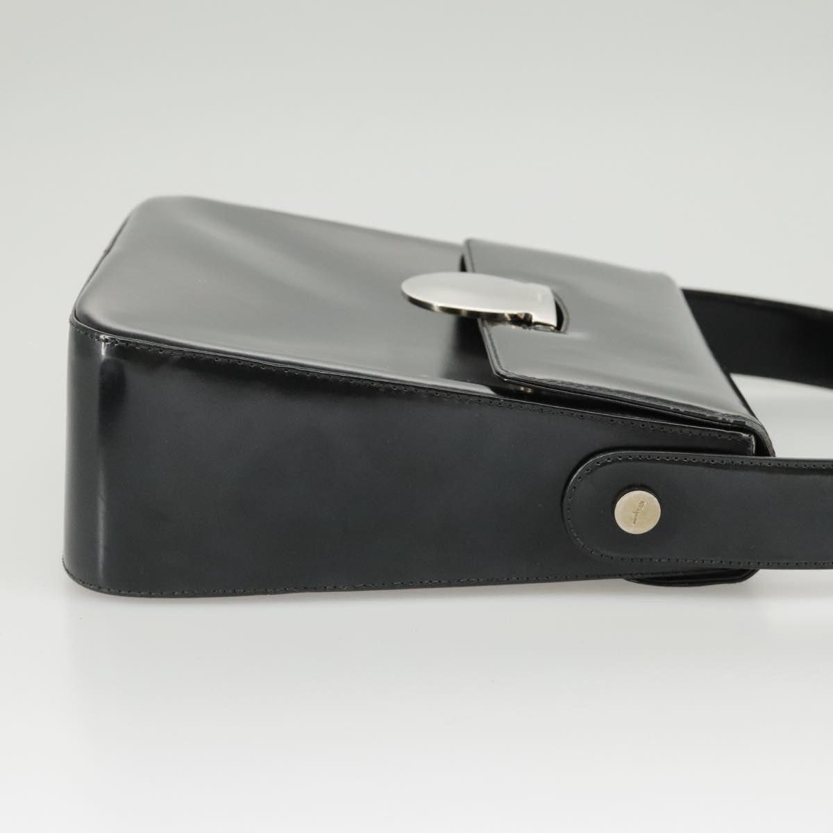 Salvatore Ferragamo Salvatore Ferragamo Hand Bag Leather Black Silver Size ONE SIZE - 3 Thumbnail