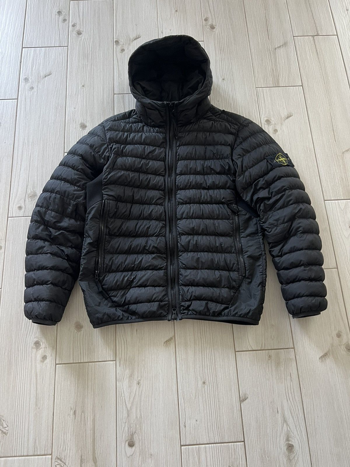 Stone Island Stone Island Puffer Jacket GARMENT DYED MICRO YARN DOWN Size US M / EU 48-50 / 2 - 1 Thumbnail