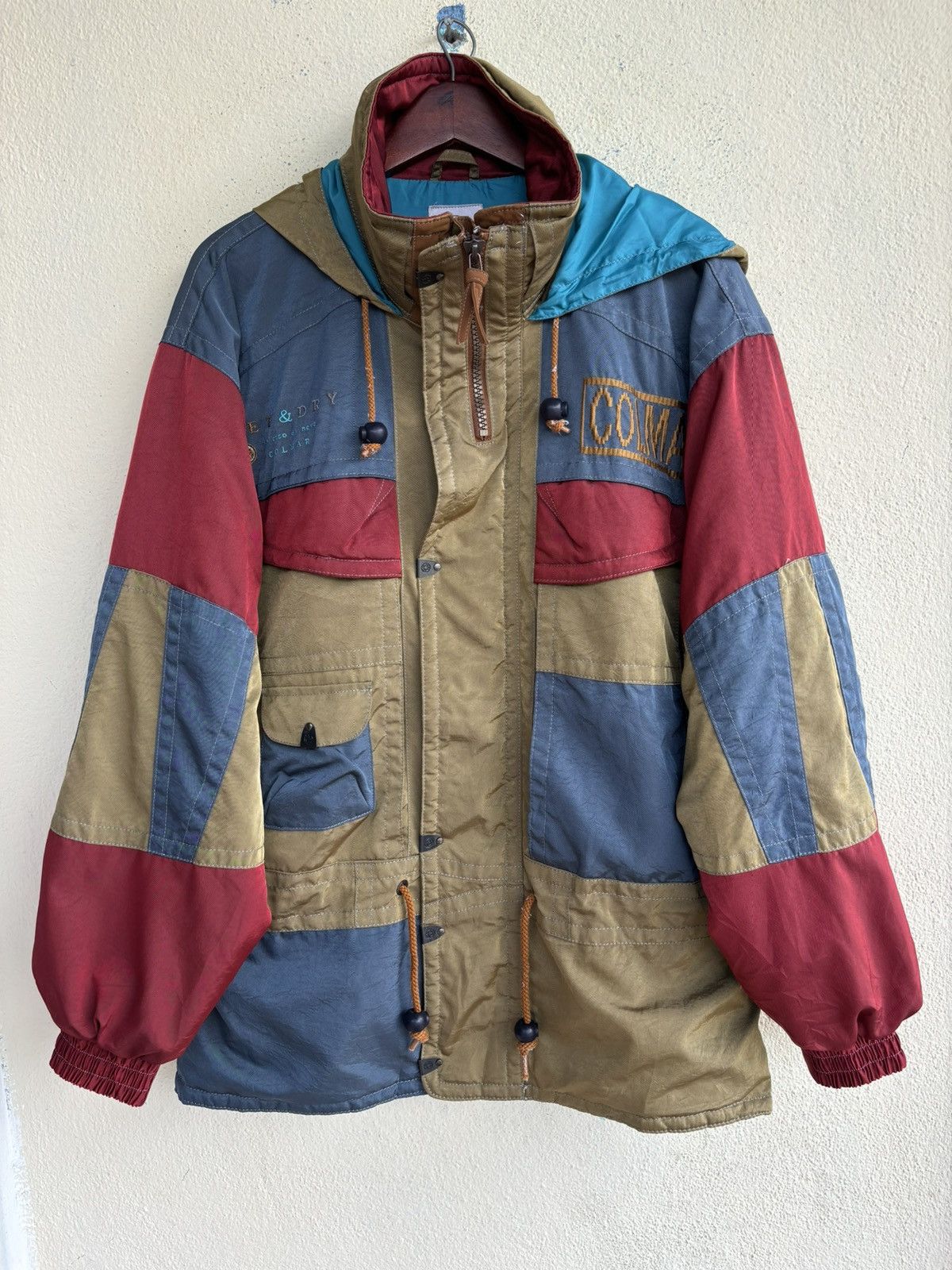 Colmar × Mizuno Colmar Wet & Dry Ski Multicolour Jacket Size US L / EU 52-54 / 3 - 1 Thumbnail
