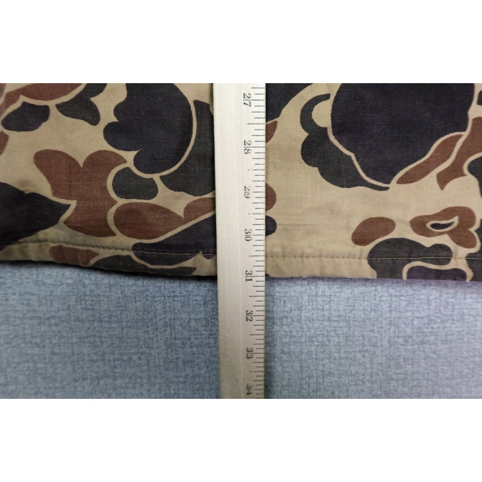 Vintage VINTAGE 10X Jacket Camouflage Brown Mid-Length Full Zip Pockets Outdoor Hunting Men M Black? Size US M / EU 48-50 / 2 - 6 Thumbnail