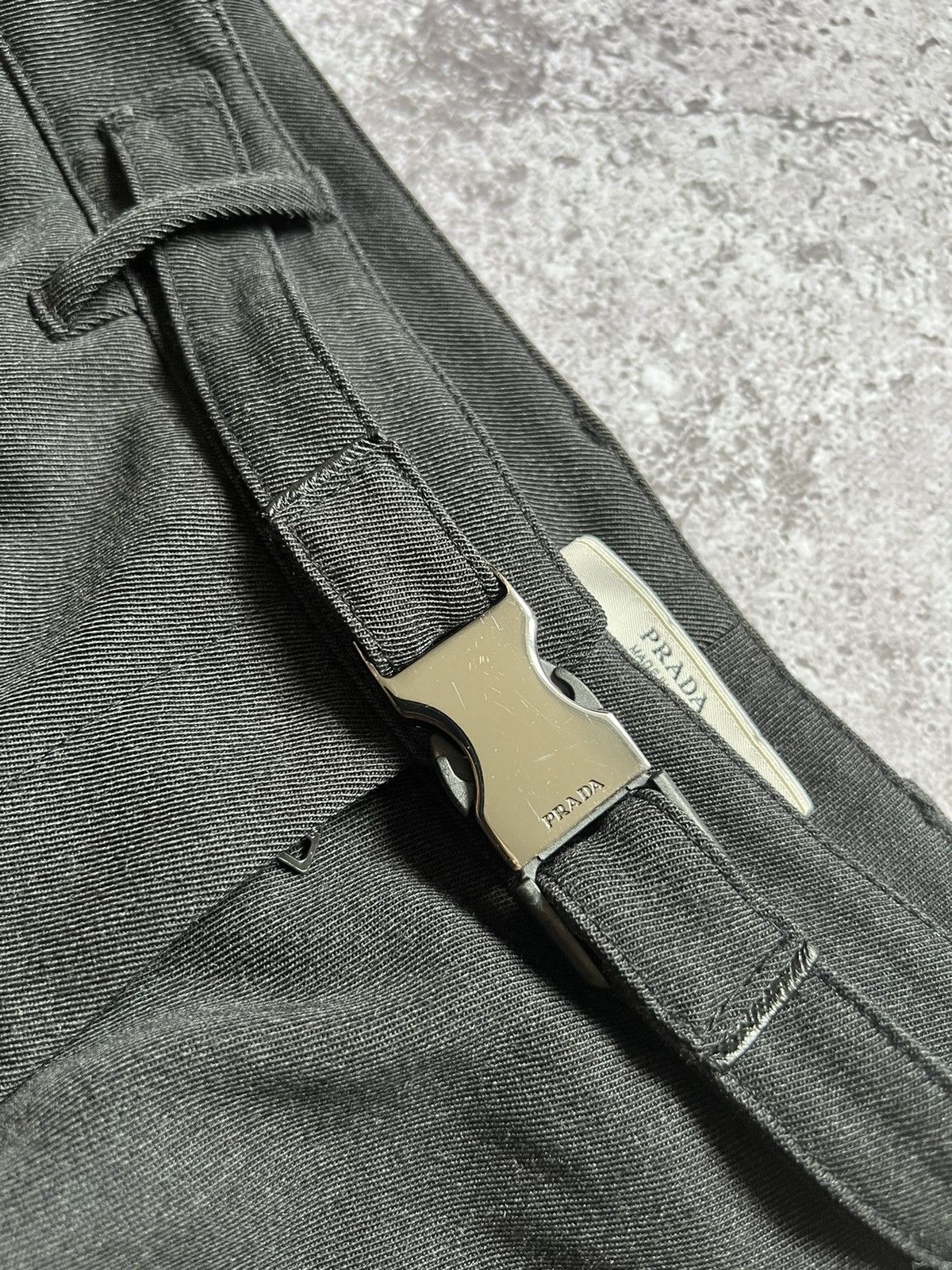 Prada Vintage Prada Wool Trousers Pants Size 27" / US 4 / IT 40 - 9 Thumbnail