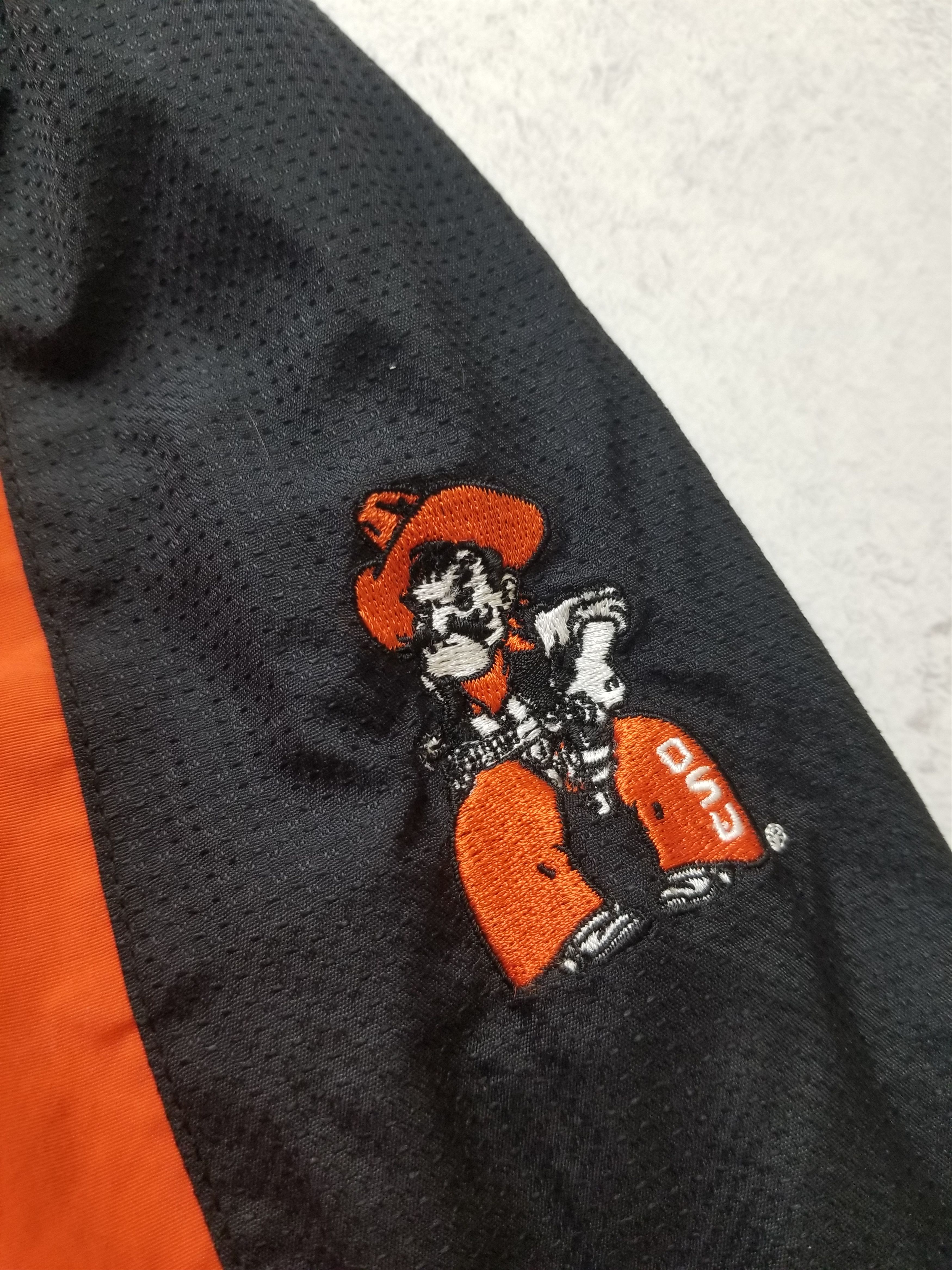 Majestic Vintage OSU Cowboys NCAA Windbreaker Jacket 1/4 Zip Pullover Size US L / EU 52-54 / 3 - 3 Thumbnail