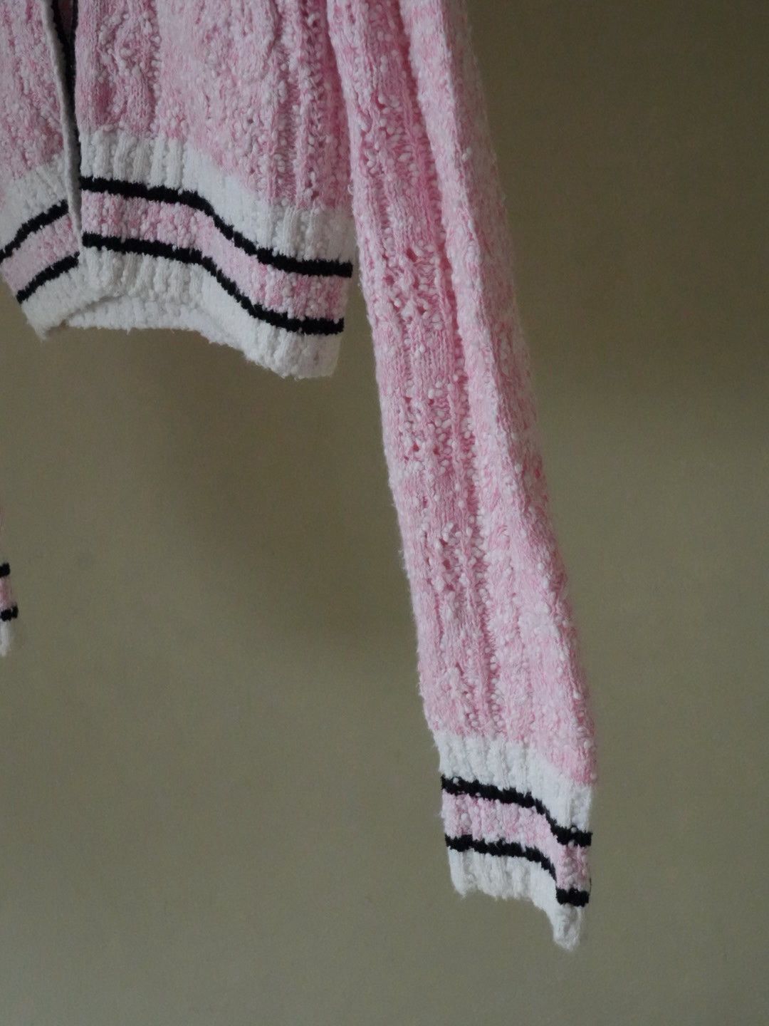 Chanel Chanel Pink 24P Tweed Button-Up Cardigan Size XS / US 0-2 / IT 36-38 - 6 Thumbnail