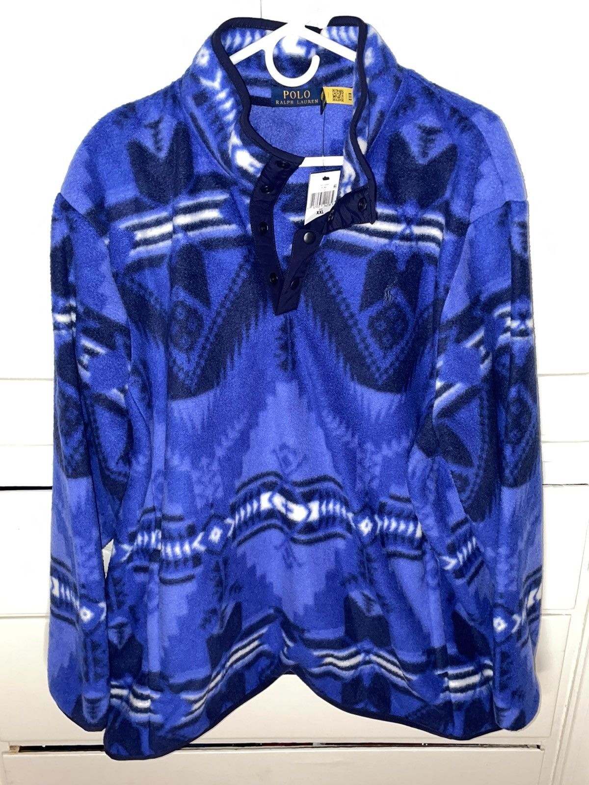 Polo Ralph Lauren Polo Ralph Lauren Southwestern Fleece Pullover XXL Size US XXL / EU 58 / 5 - 2 Thumbnail