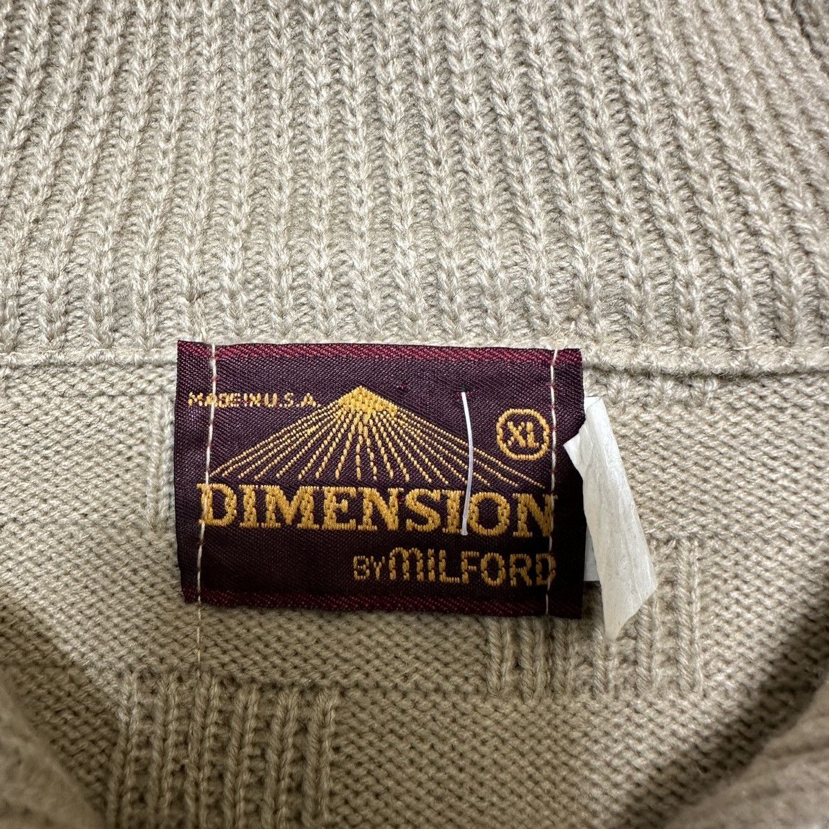 Vintage Vintage Dimension sweater Size US XL / EU 56 / 4 - 4 Thumbnail