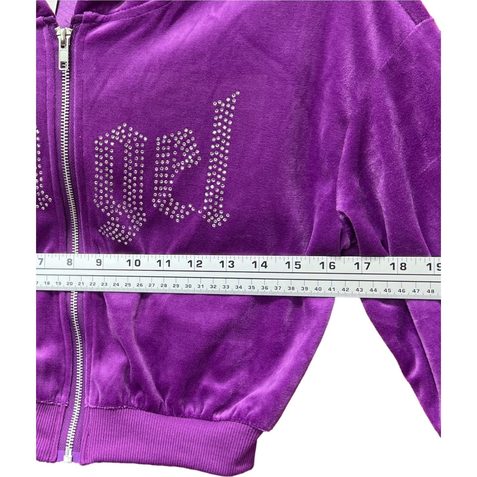 rue21 Rue 21 - Women's Long Sleeve Hooded Sweater - Purple - Small Size S / US 4 / IT 40 - 3 Thumbnail
