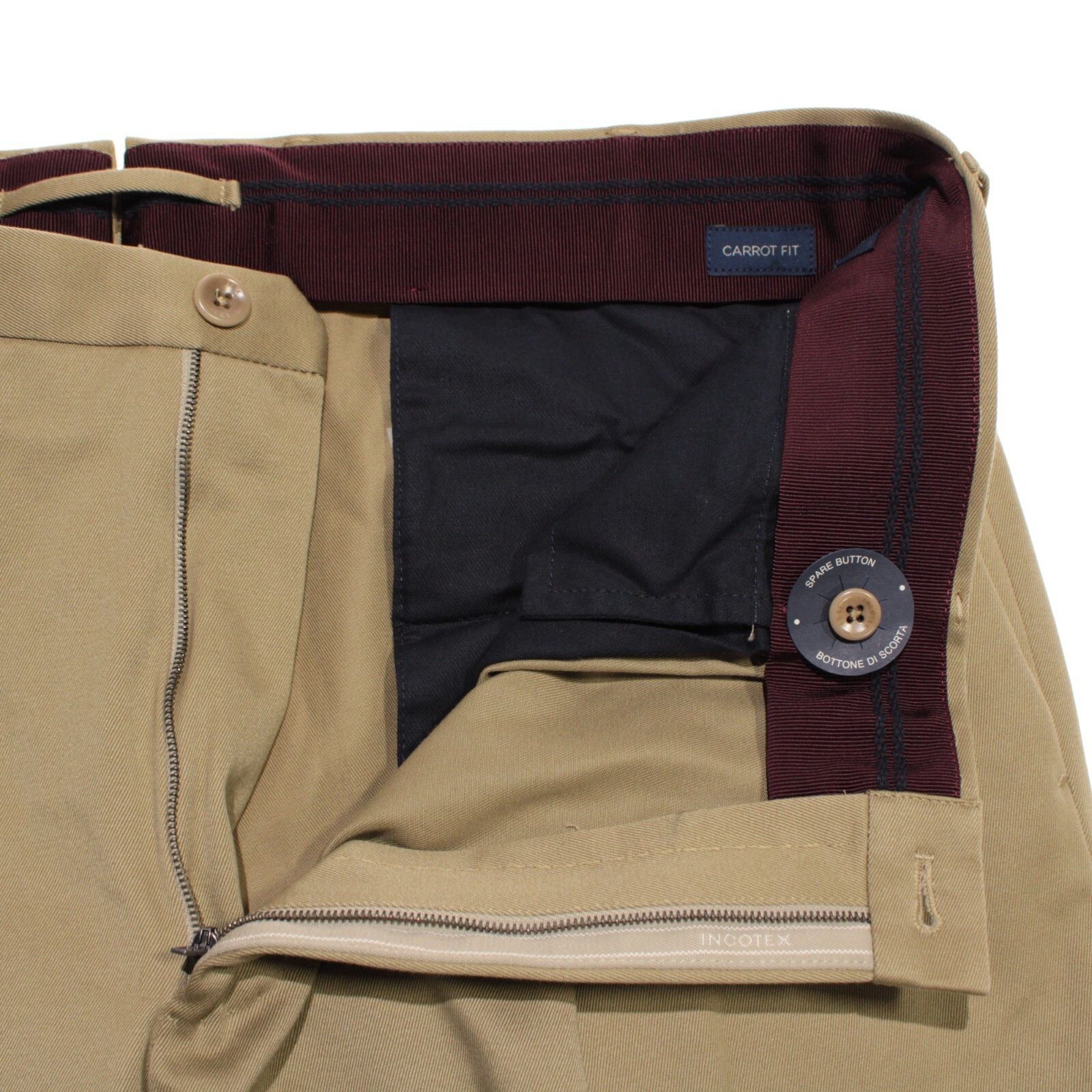 Incotex INCOTEX New with tags Chino Size 40 US In Beige Size US 40 / EU 56 - 3 Thumbnail