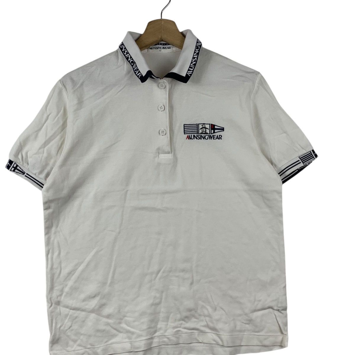 Grand Slam Vintage GRAND SLAM MUNSINGWEAR Tennis Polo Tee Shirt Top Size US L / EU 52-54 / 3 - 3 Thumbnail