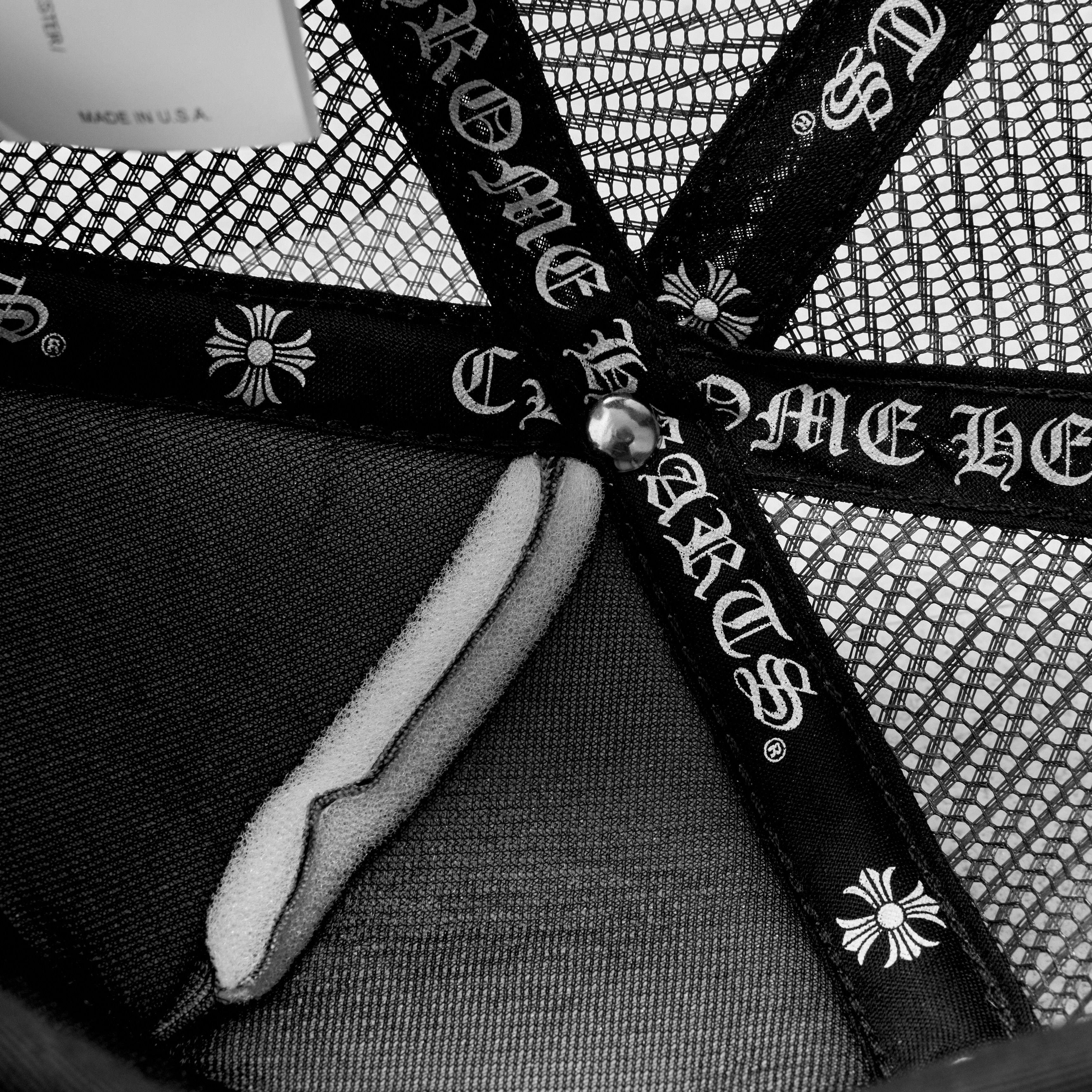 Chrome Hearts CHROME HEARTS CH Hollywood Trucker Hat Size ONE SIZE - 4 Thumbnail
