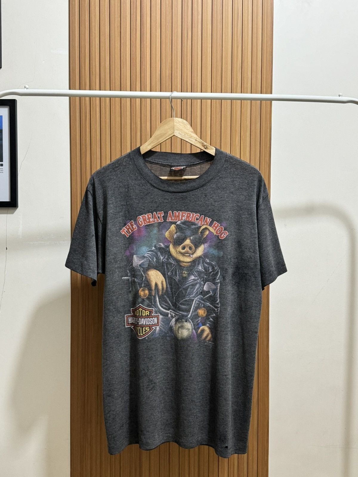 Harley Davidson Vintage harley davidson 1991 3D “The great american hog” Size US L / EU 52-54 / 3 - 1 Thumbnail