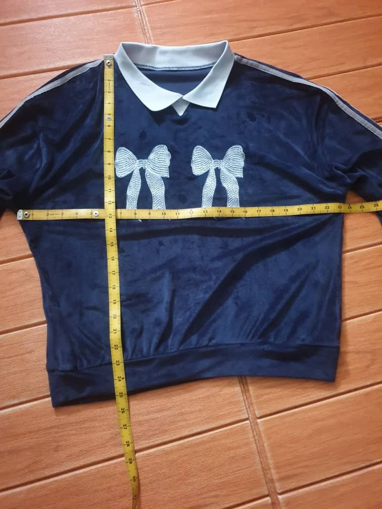 Japanese Brand Lyeon blue colour collar shirt Size L / US 10 / IT 46 - 6 Thumbnail