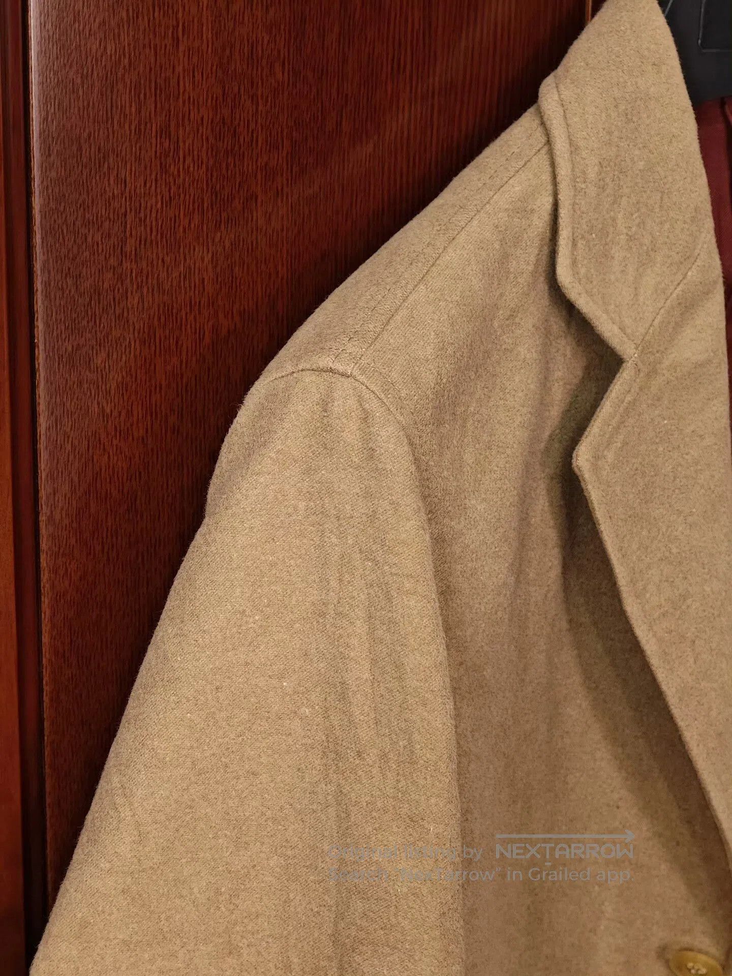 Japanese Brand Japanese Designer Beige Blazer Jacket. Size US L / EU 52-54 / 3 - 3 Thumbnail