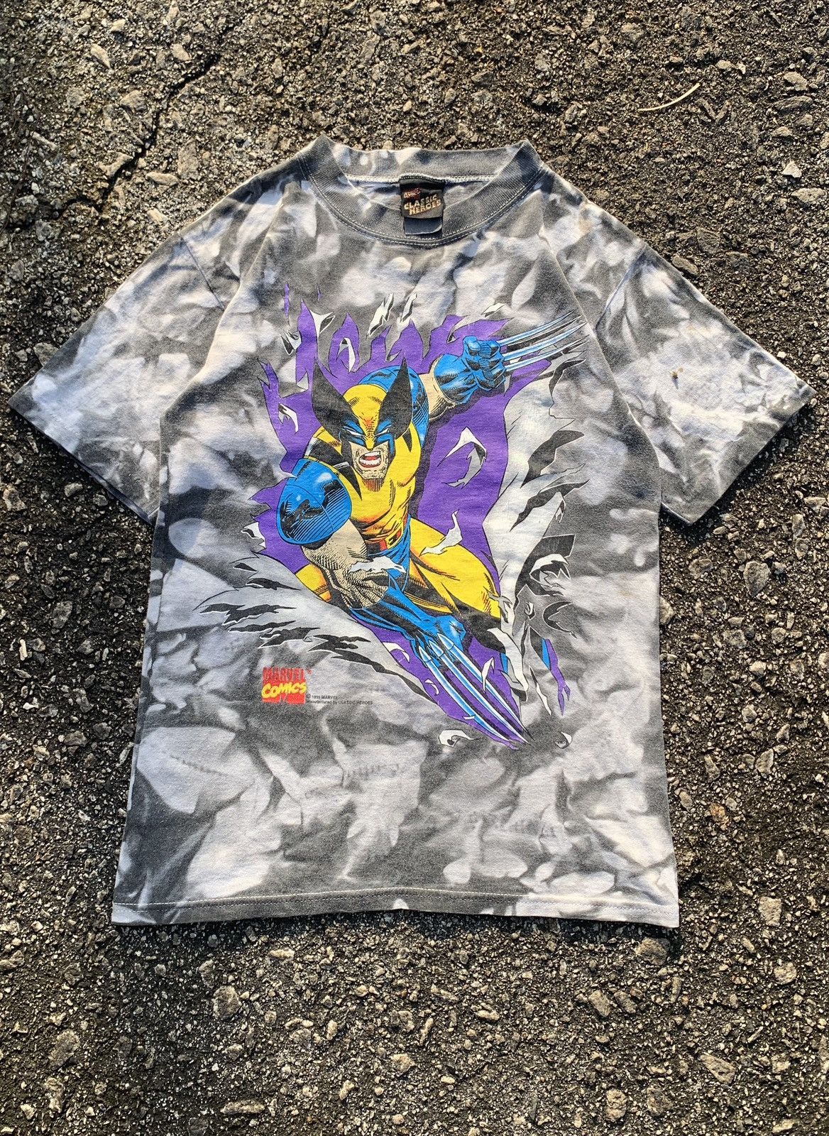 Marvel Comics Vintage 1995 Classic Heroes Wolverine Marvel T-Shirt Size US S / EU 44-46 / 1 - 10 Thumbnail
