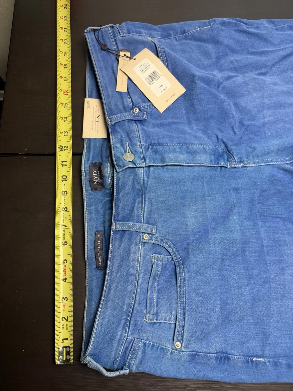 Other NYDJ Womens Jeans Cool Embrace 20W NWT Lift Tuck 20W Size 42" / US 20 - 5 Thumbnail