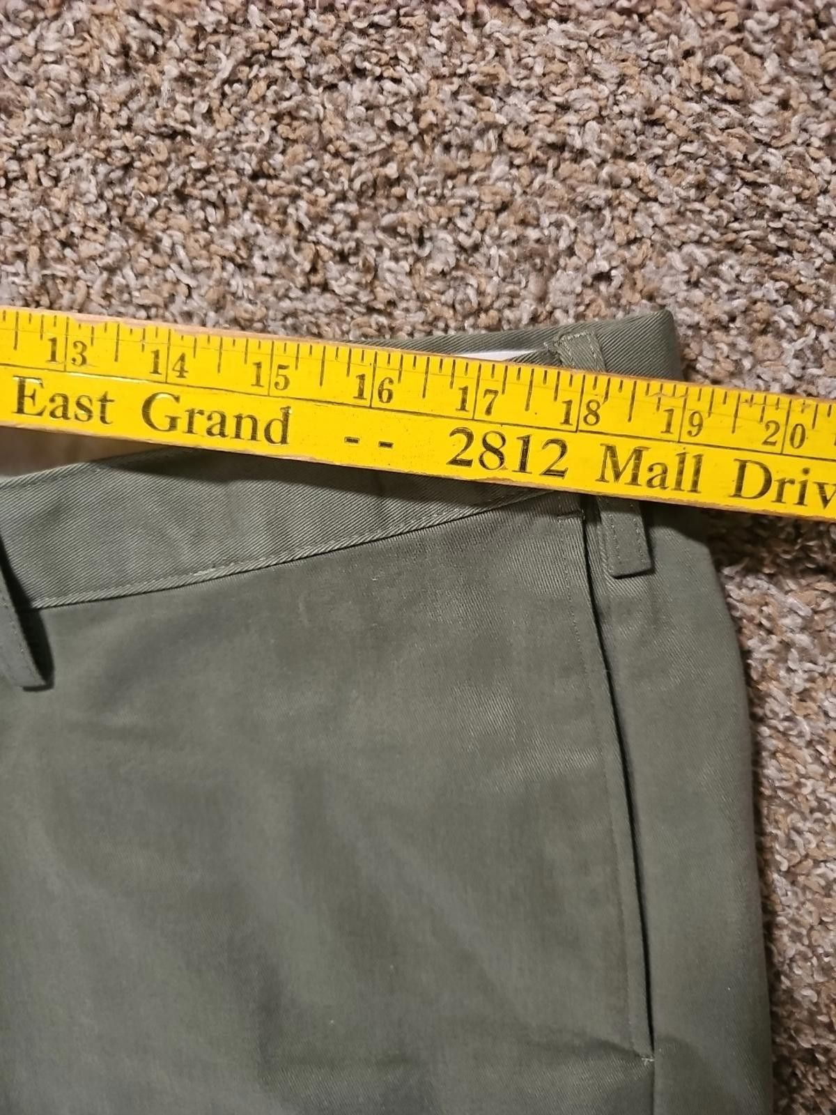 Lands' End Lands End Sz 38 Traditional Fit Green Pants Size US 38 / EU 54 - 5 Thumbnail
