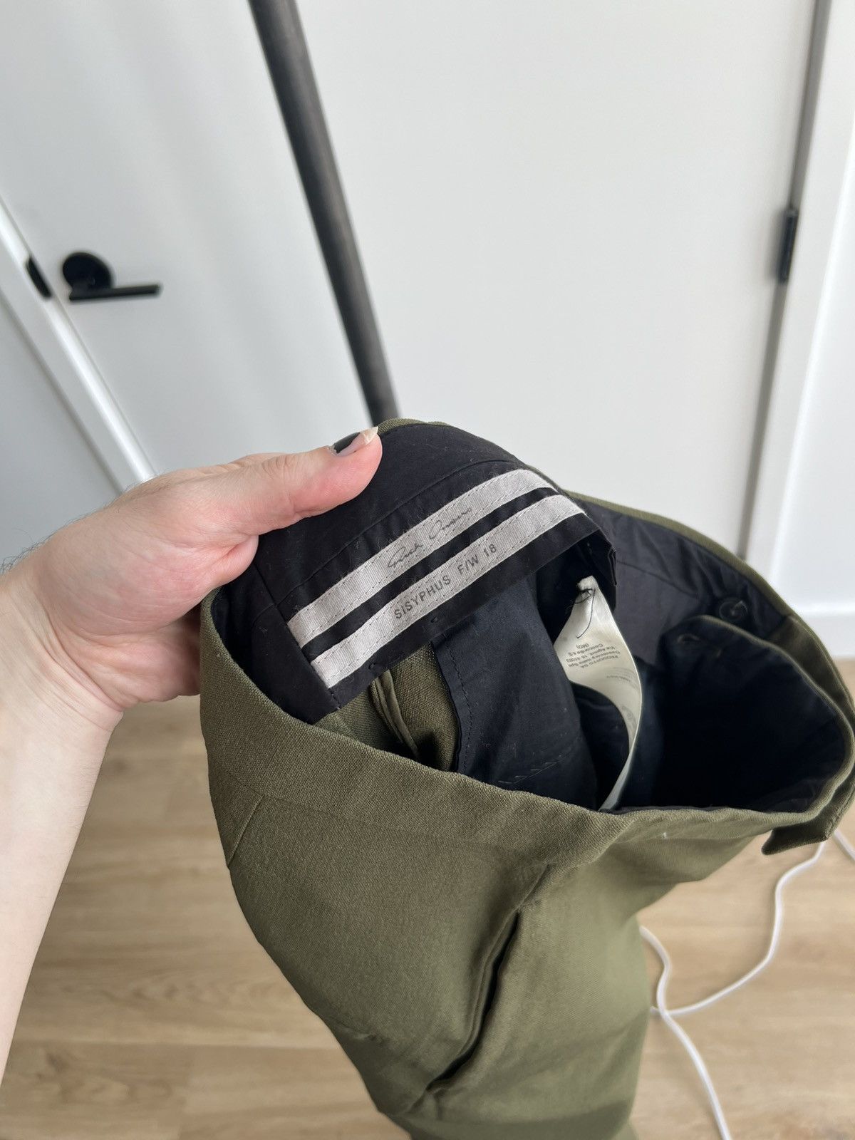 Rick Owens AW18 SISYPHUS “Soultrain” Wide Pants Size US 28 / EU 44 - 5 Thumbnail