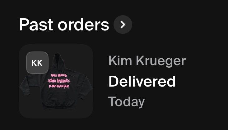 Destroy Lonely *LAST DROP* Kim Krueger Studded Belt Script Hoodie Size US XL / EU 56 / 4 - 6 Thumbnail
