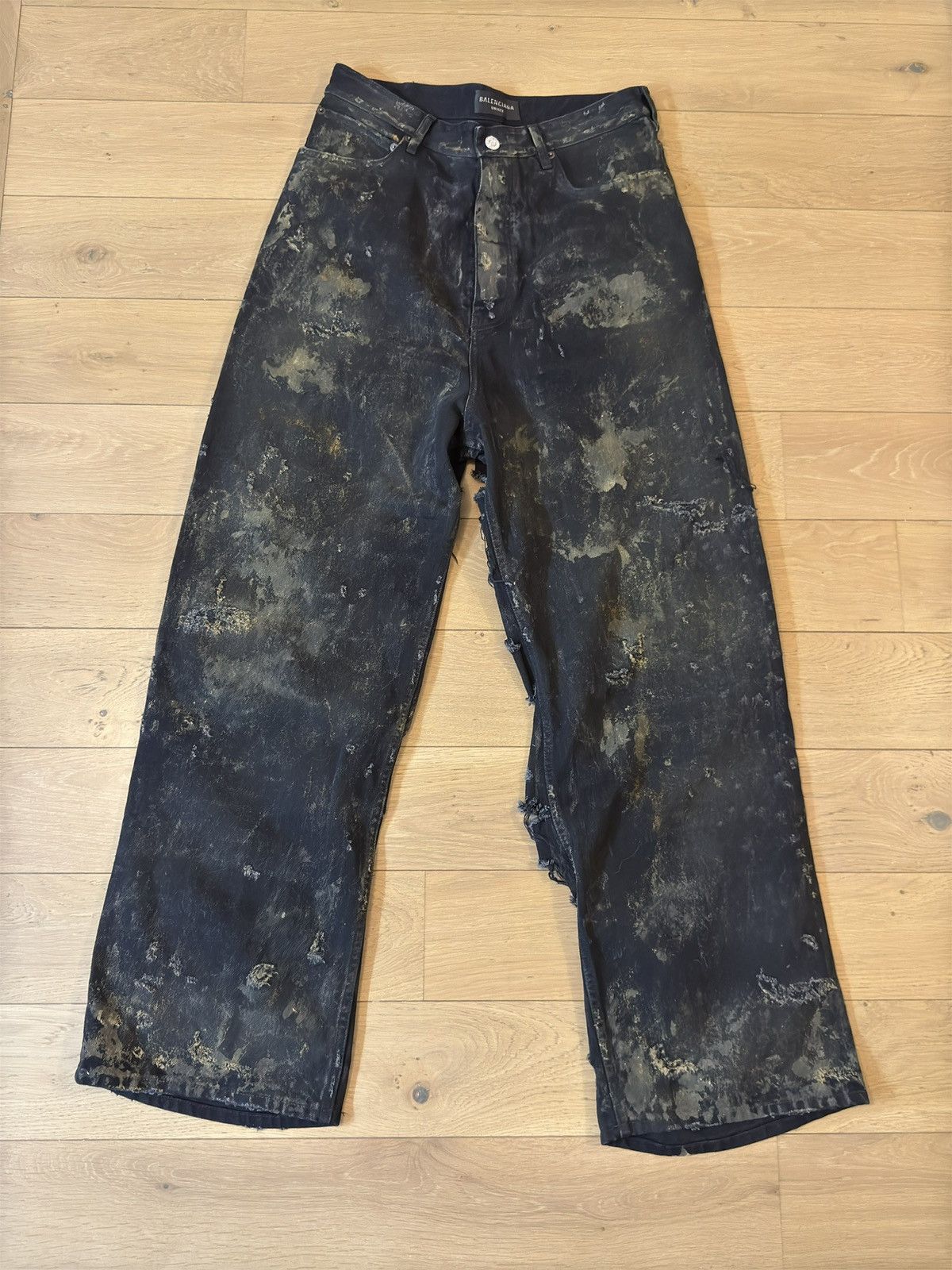 Balenciaga RARE Balenciaga Layered Denim Jeans Winter24