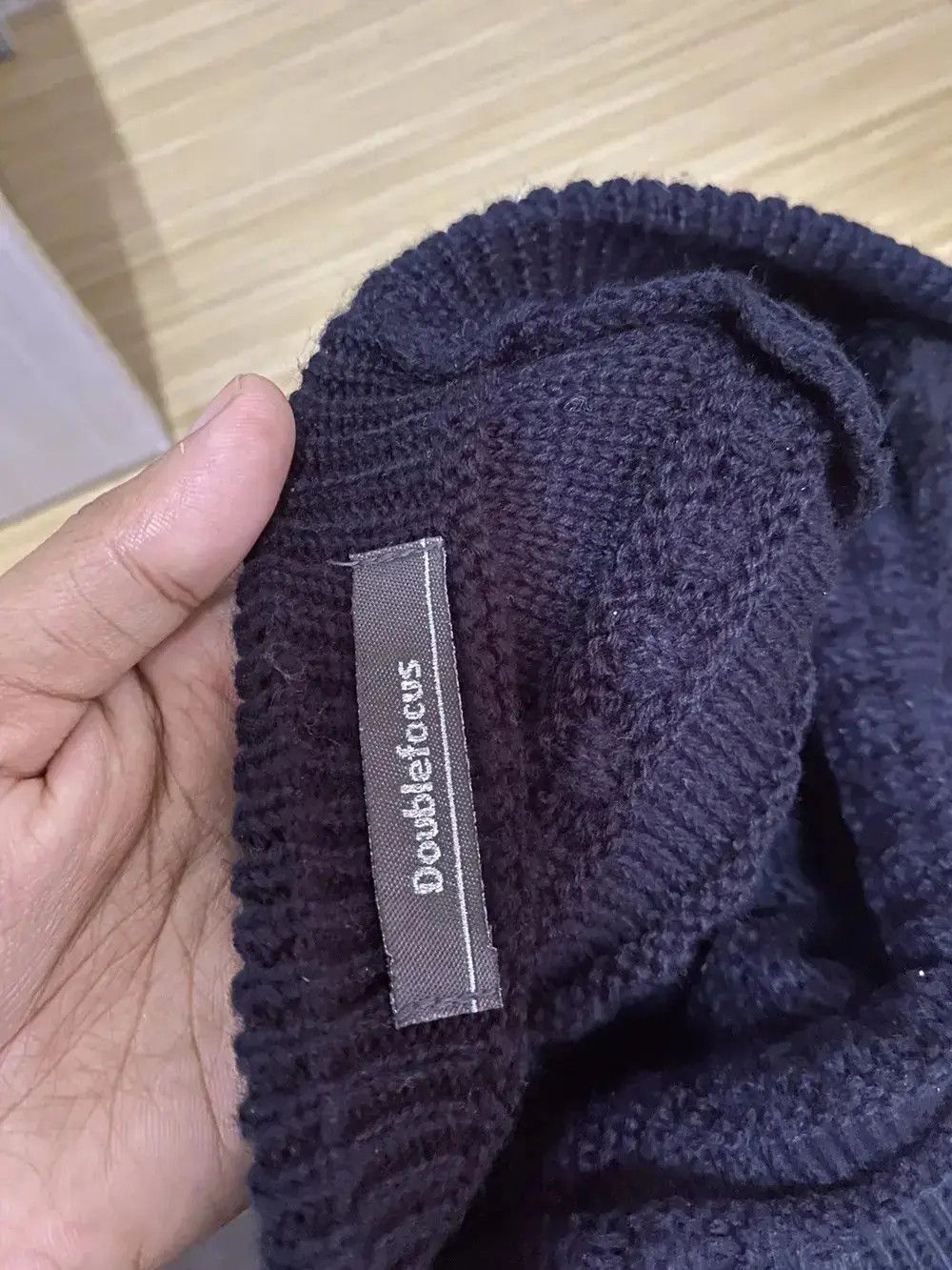 Japanese Brand Japanese Brand Double Focus Knit Visor Beanie Hat Size ONE SIZE - 5 Thumbnail