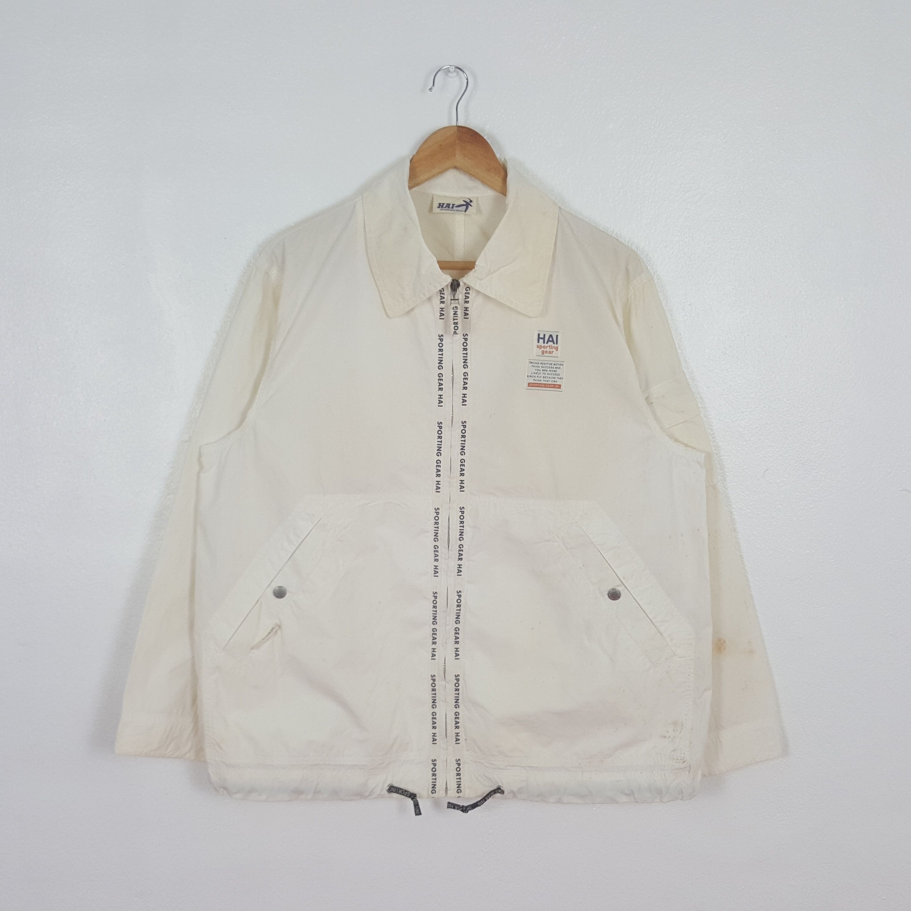Hai Sporting Gear Vintage Hai Sporting Gear by Issey Miyake Jacket C307N20 Size US L / EU 52-54 / 3 - 1 Thumbnail