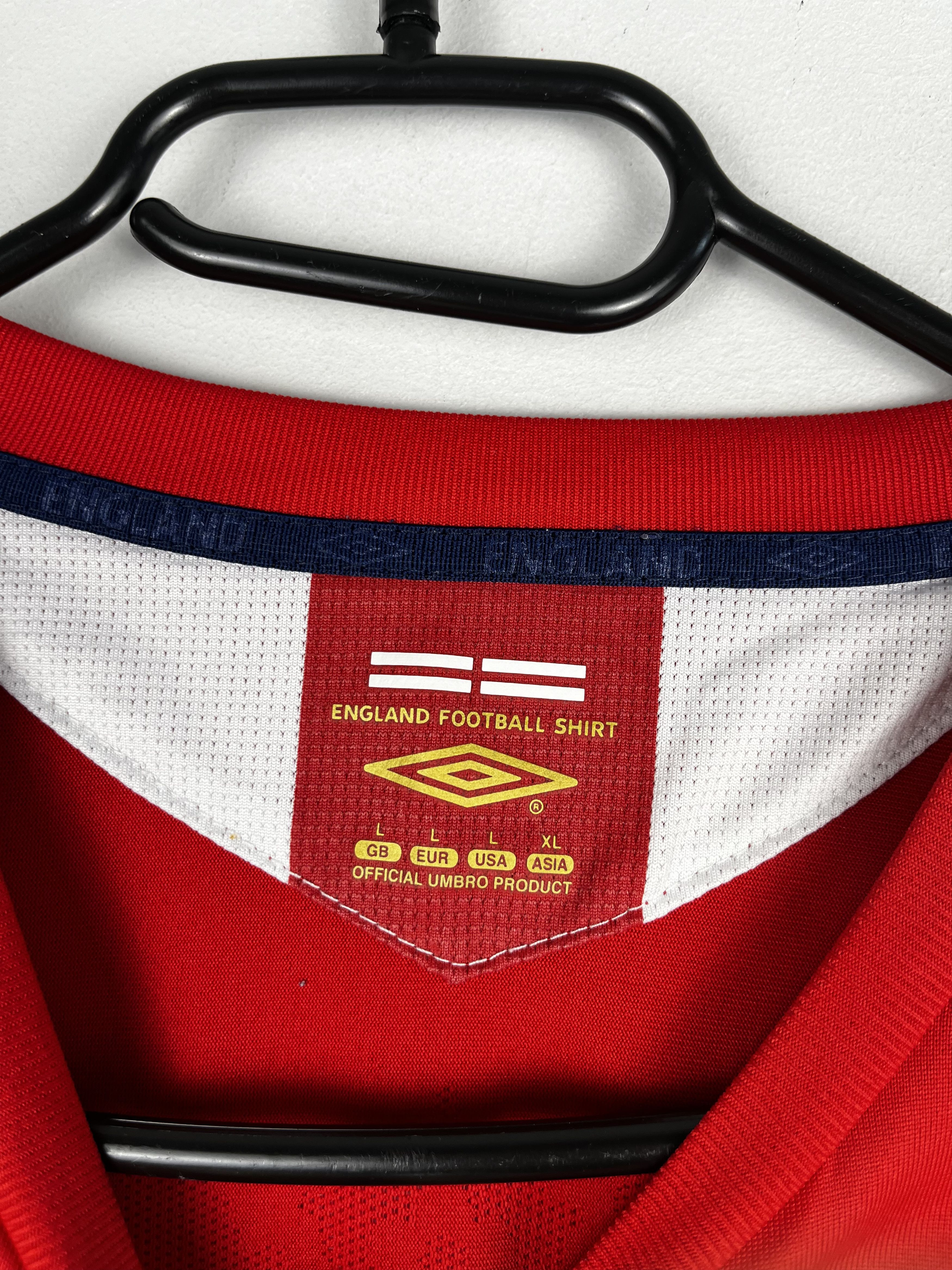 Umbro × Vintage Umbro England 2006/2008 Vintage Away Long Jersey Size US L / EU 52-54 / 3 - 7 Thumbnail
