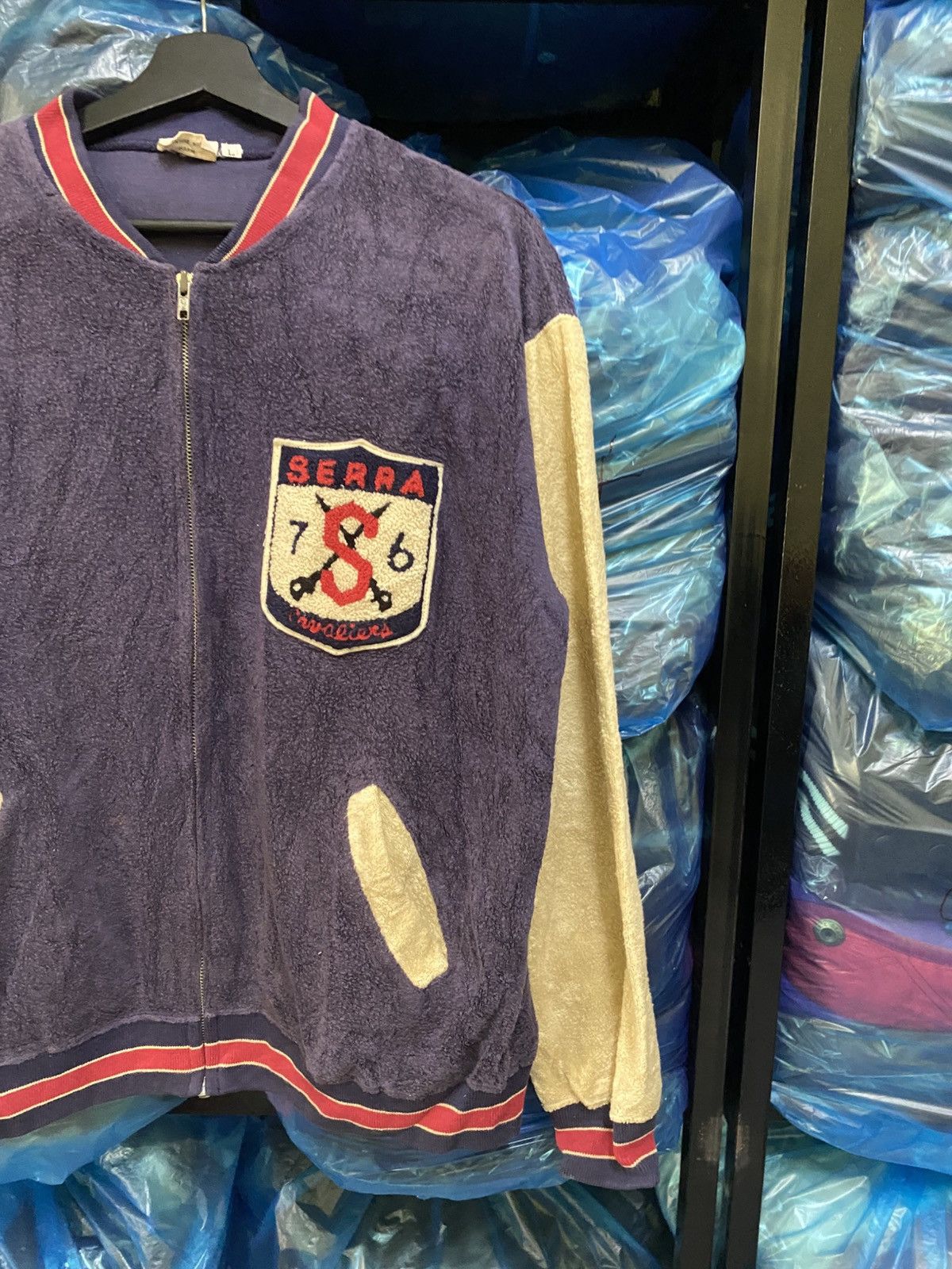 Japanese Brand Vintage Pearl Diver Serra Varsity Jacket - 1970s Style Size US M / EU 48-50 / 2 - 4 Thumbnail
