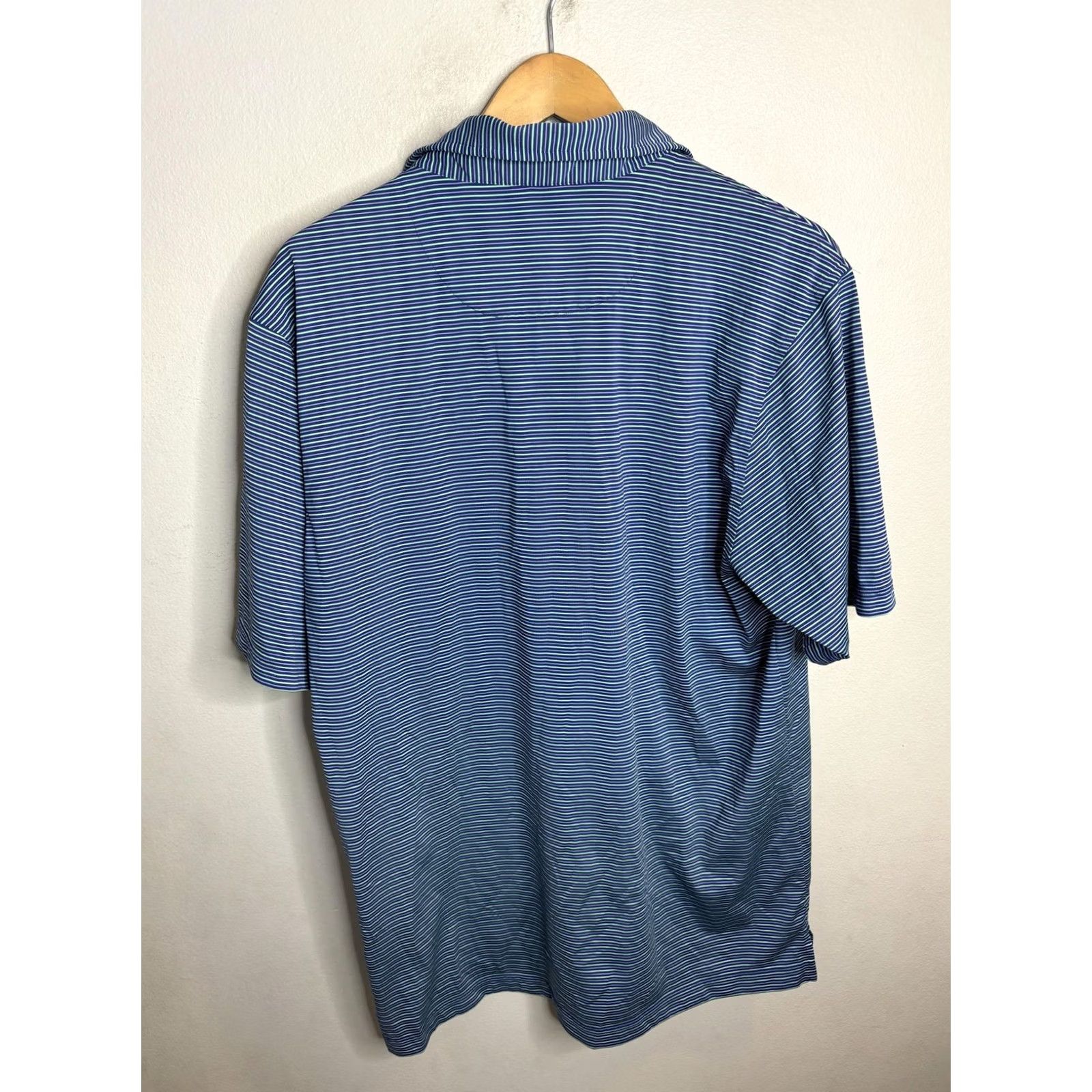 Vintage Donald Ross Polo Shirt Mens L Oak Hill Golf Club Striped Golf Size US L / EU 52-54 / 3 - 5 Thumbnail