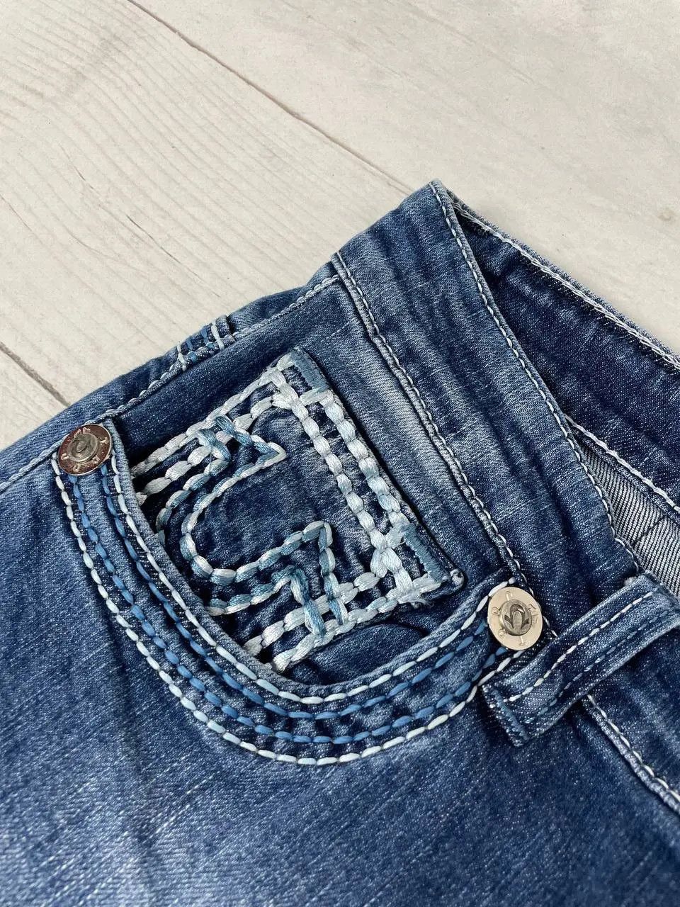 True Religion Vintage True Religion Ricky Super T Denim Jeans Japan Size US 36 / EU 52 - 4 Thumbnail