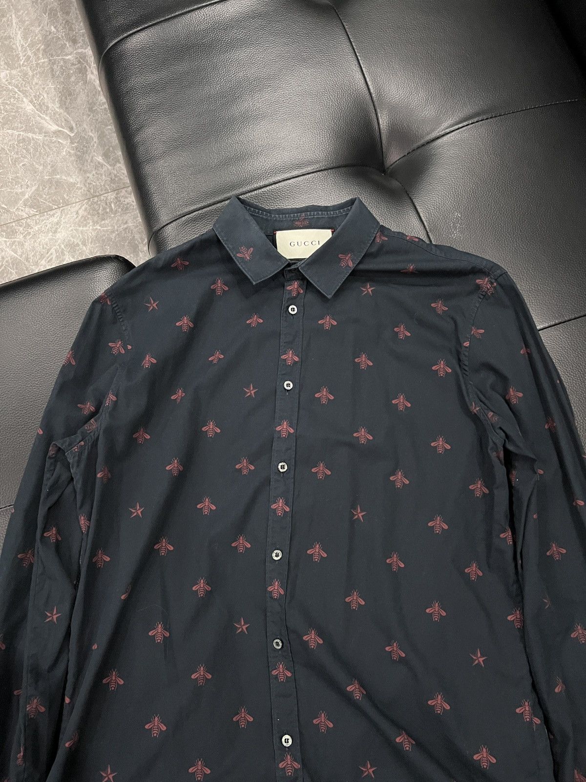 Gucci Gucci Bee Graphic Print Shirt Size US XS / EU 42 / 0 - 3 Thumbnail