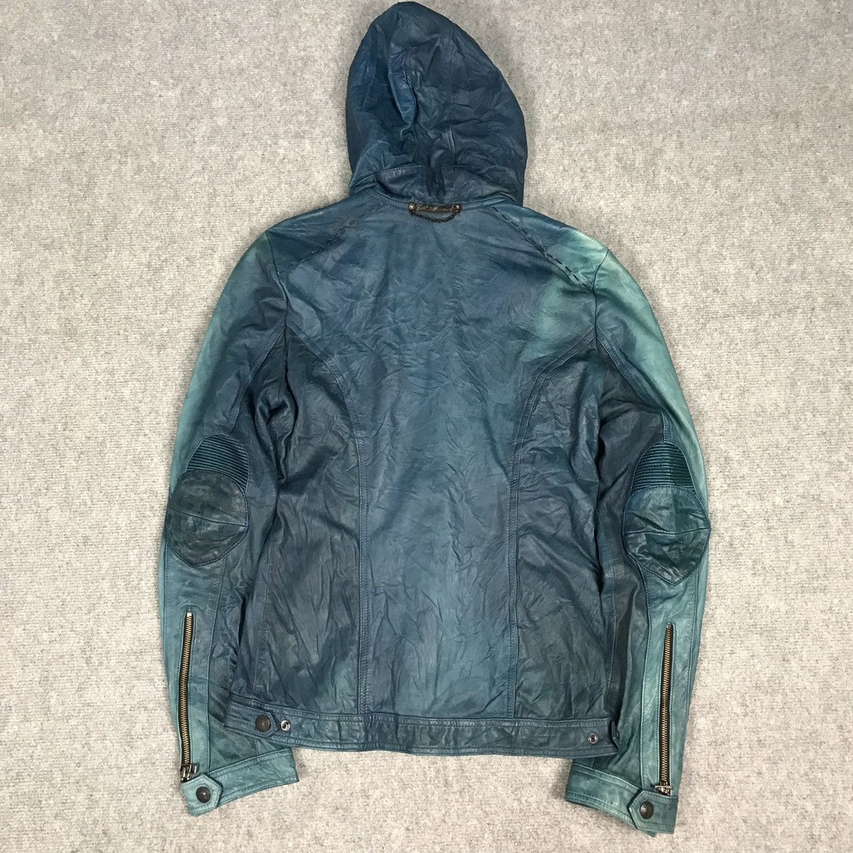 14th Addiction 14th Addiction Ifsixwasnine Style Leather Faded Jacket Size US S / EU 44-46 / 1 - 10 Thumbnail