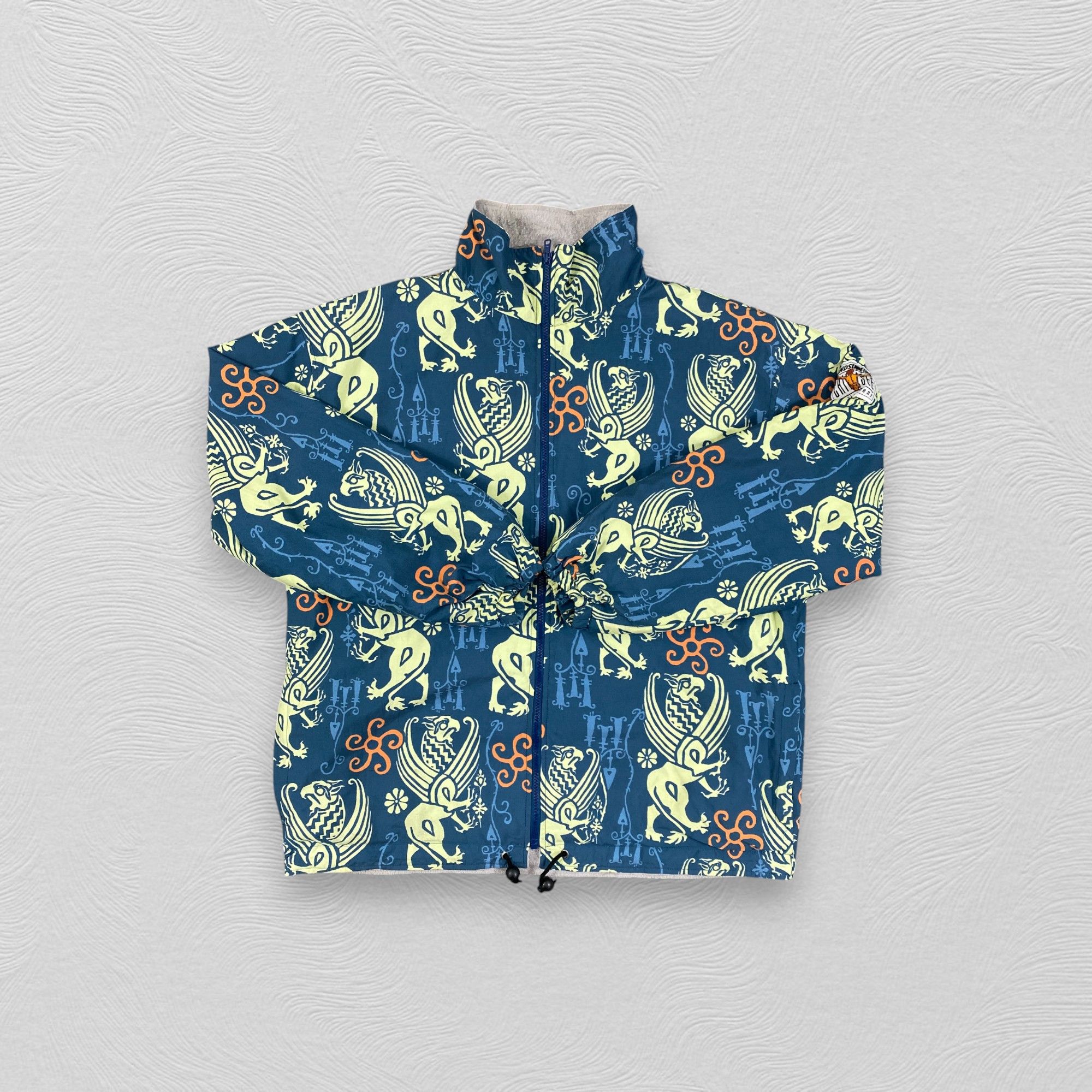 Japanese Brand Vintage Windsurfing Full Print Puffer Jacket -J122 Size US XL / EU 56 / 4 - 3 Thumbnail